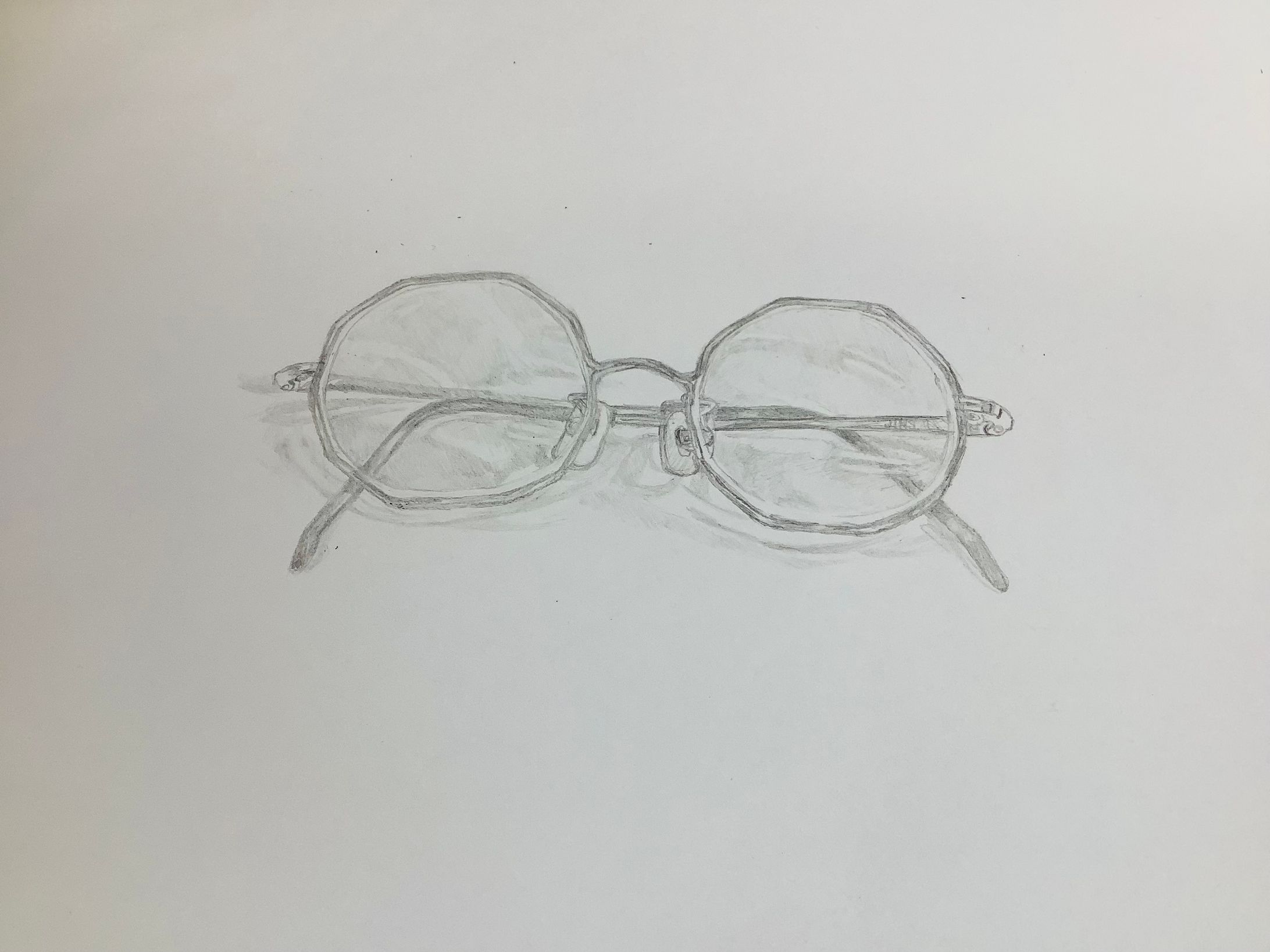 スケッチ(メガネ)-1