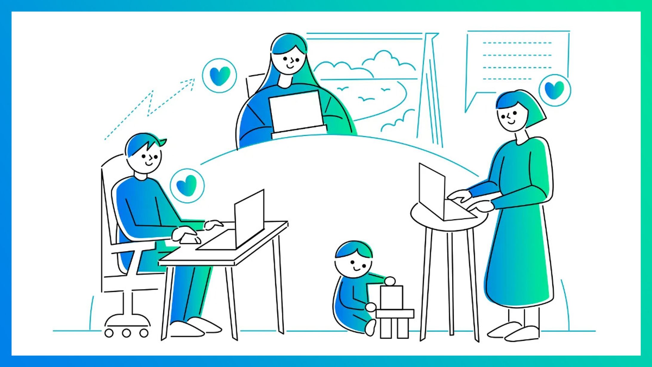 【WORKS】AVITA株式会社「AVACOM」サイト内のイラスト-1