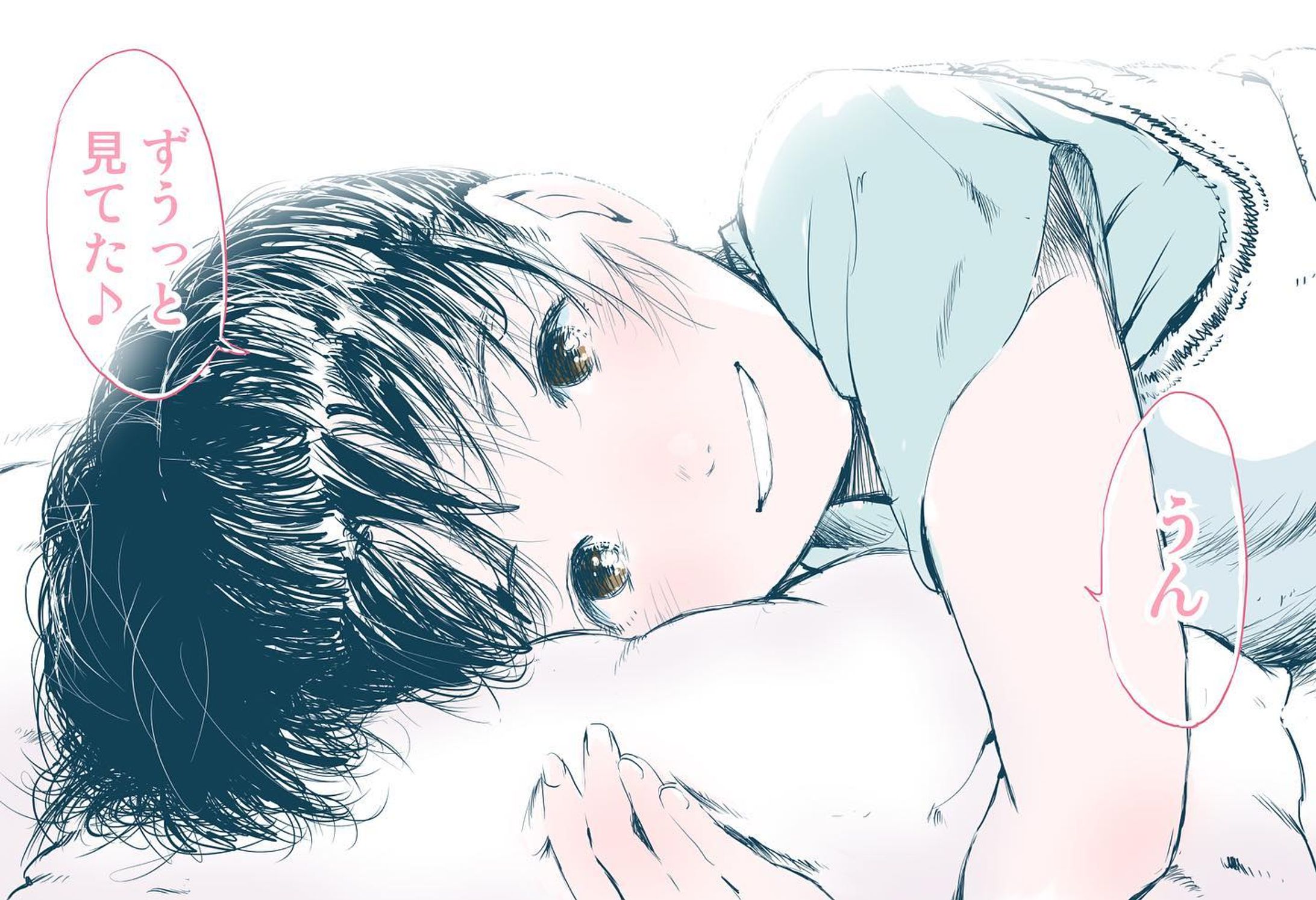 #girl #smile #ponytail-1