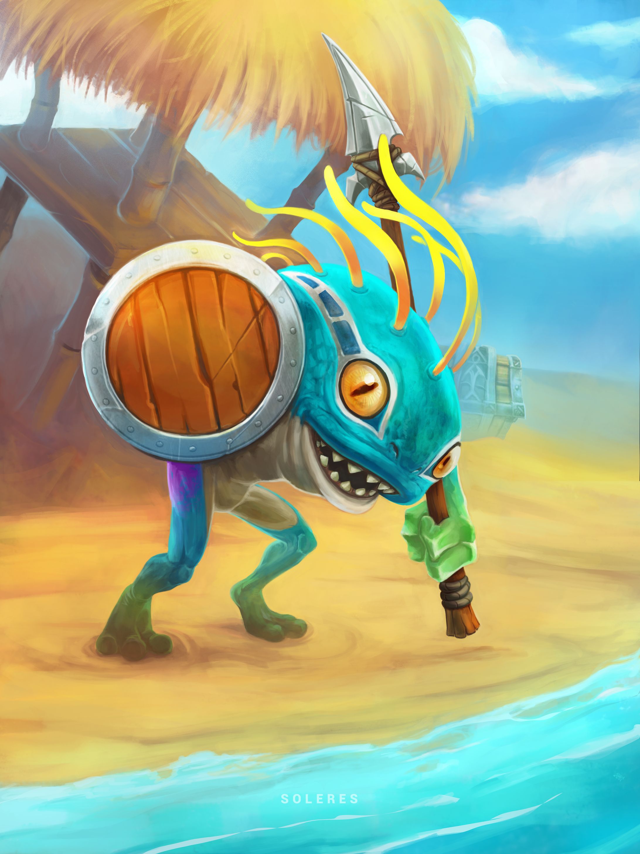 Hearthstone Murlock Fan-art-1