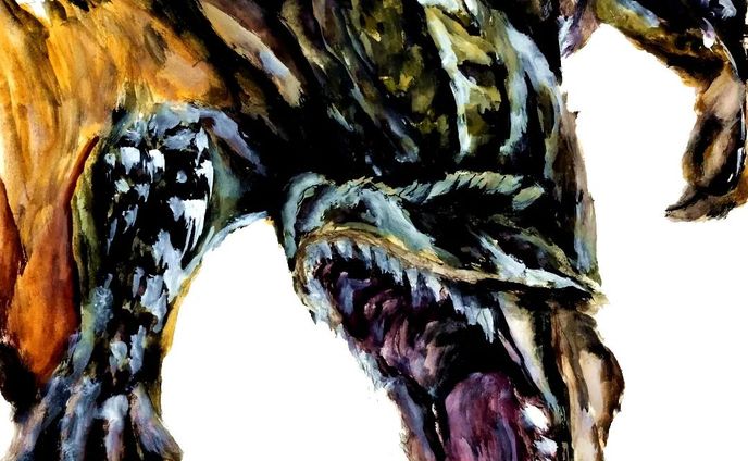 黒轟竜ティガレックス亜種

「黒轟奮迅」

#MonsterHunter 
#黒轟竜 #ティガレックス亜種