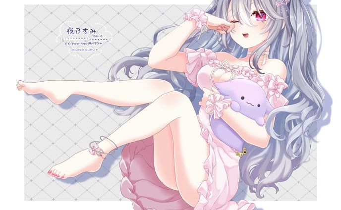 夜乃すみ✦EDムービーイラスト