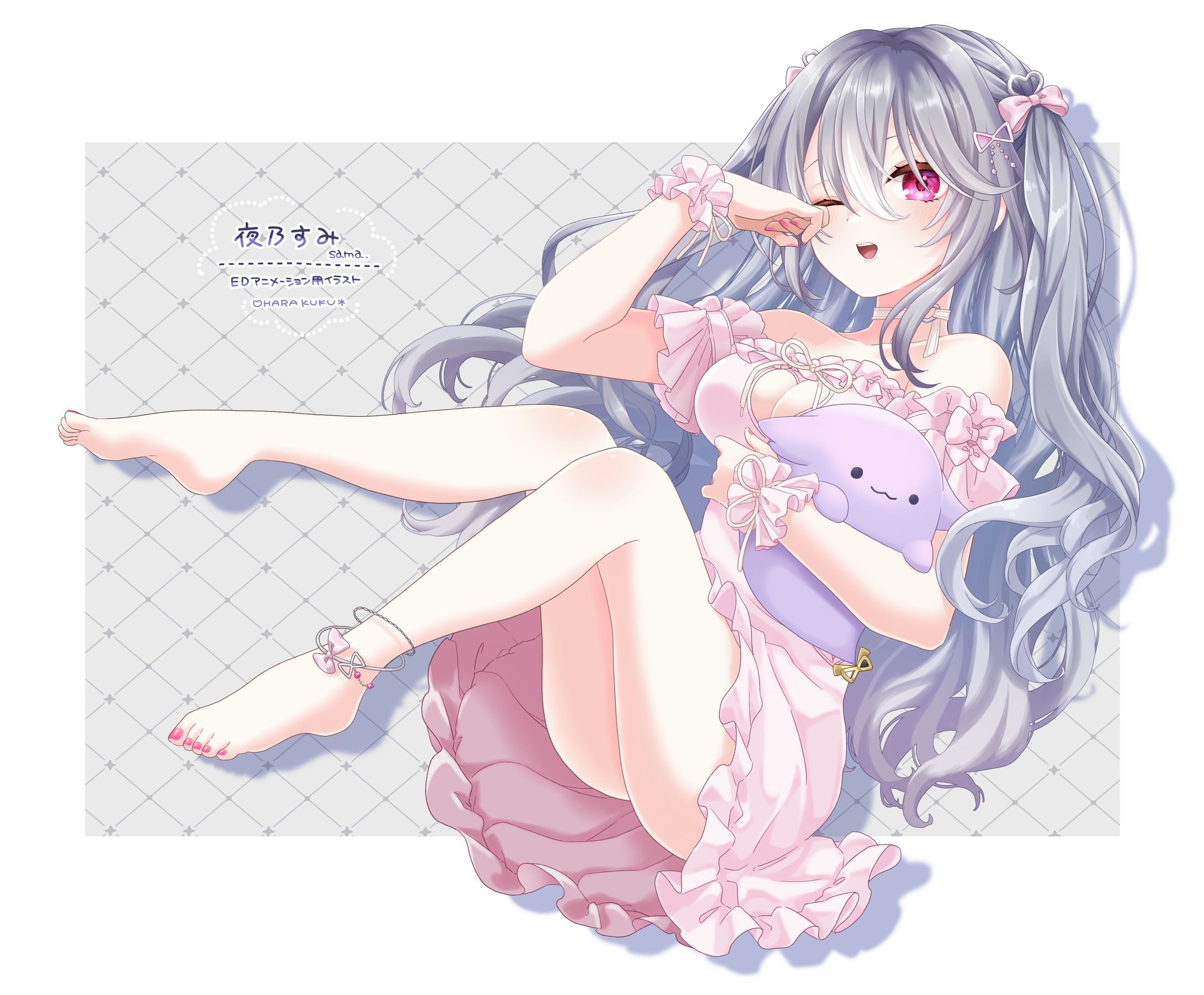 夜乃すみ✦EDムービーイラスト-1