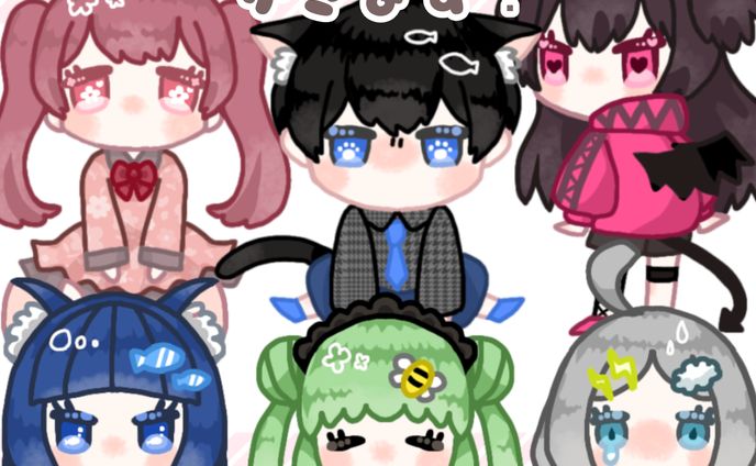 デフォルメミニキャラ