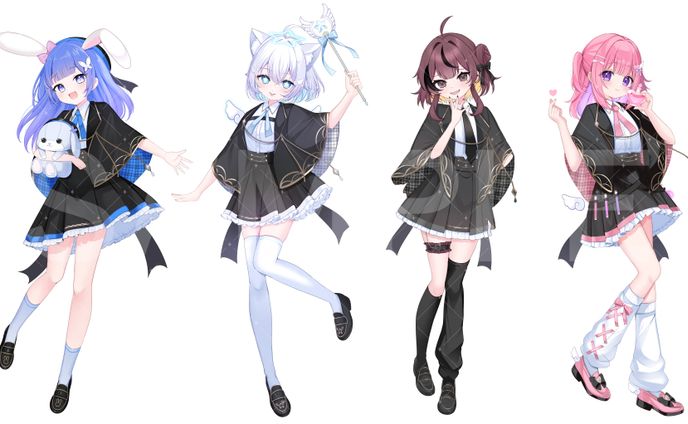 マジルミ-Magica Luminous-様　立ち絵イラスト