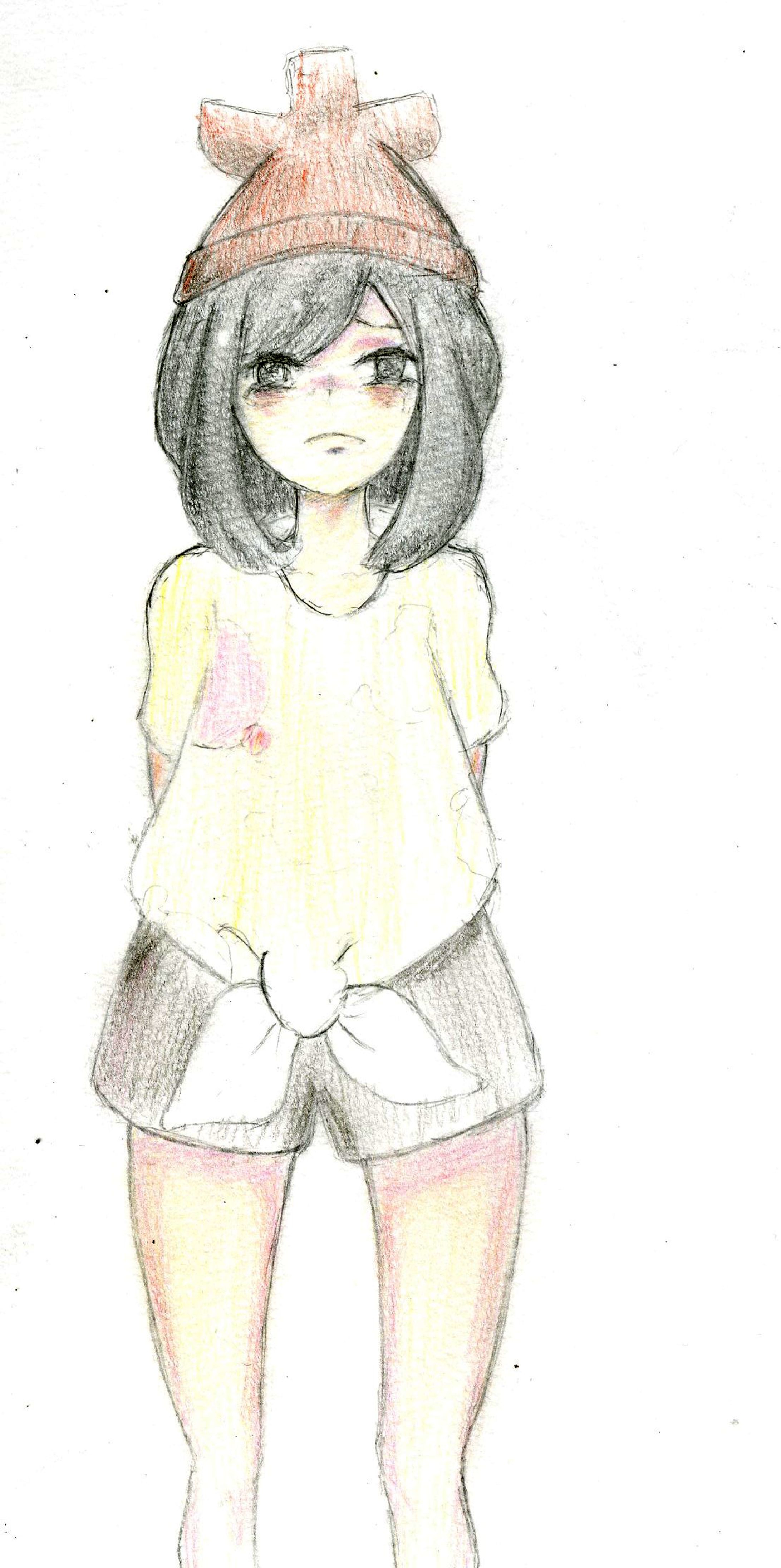 2D模写（色鉛筆）-1