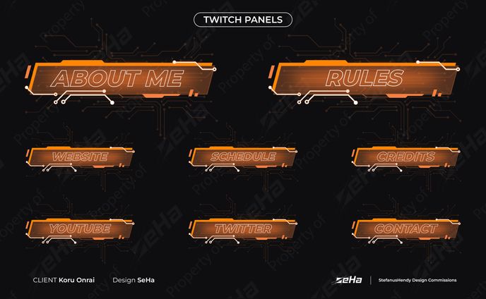 KoruOnrai Twitch Panels