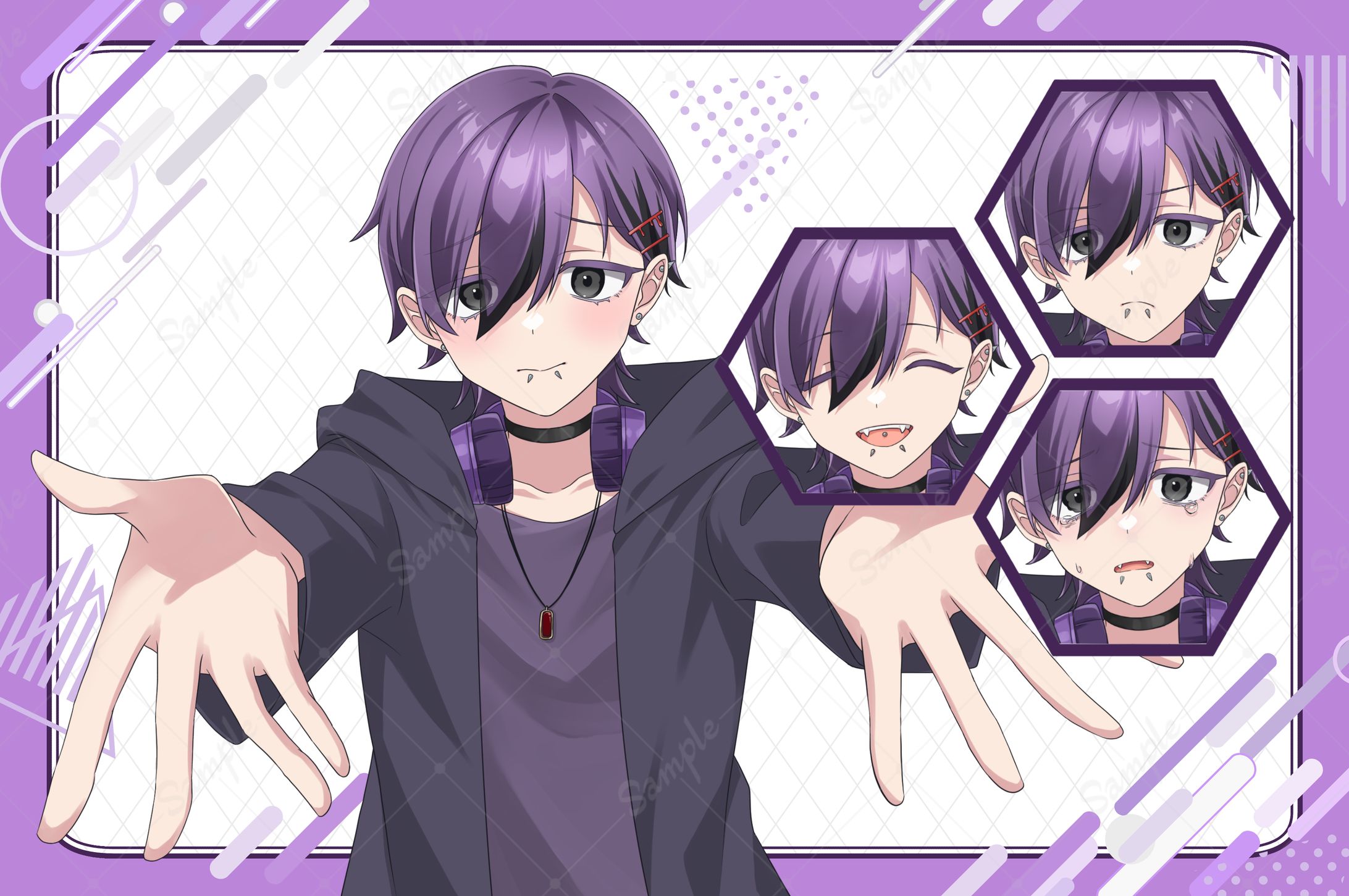 等身上半身イラスト依頼-1