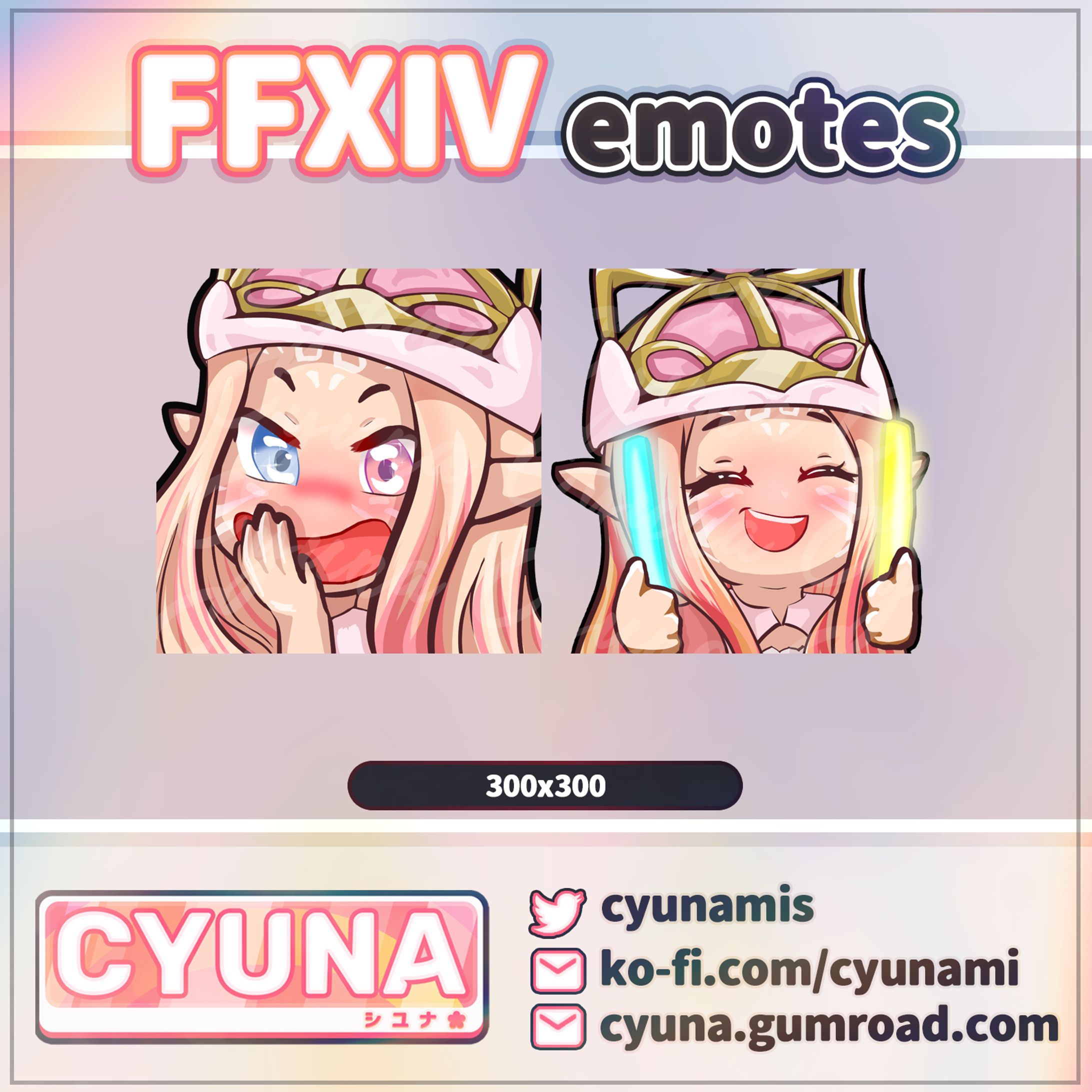 FFXIV Character (Aris Luna) Emotes-1