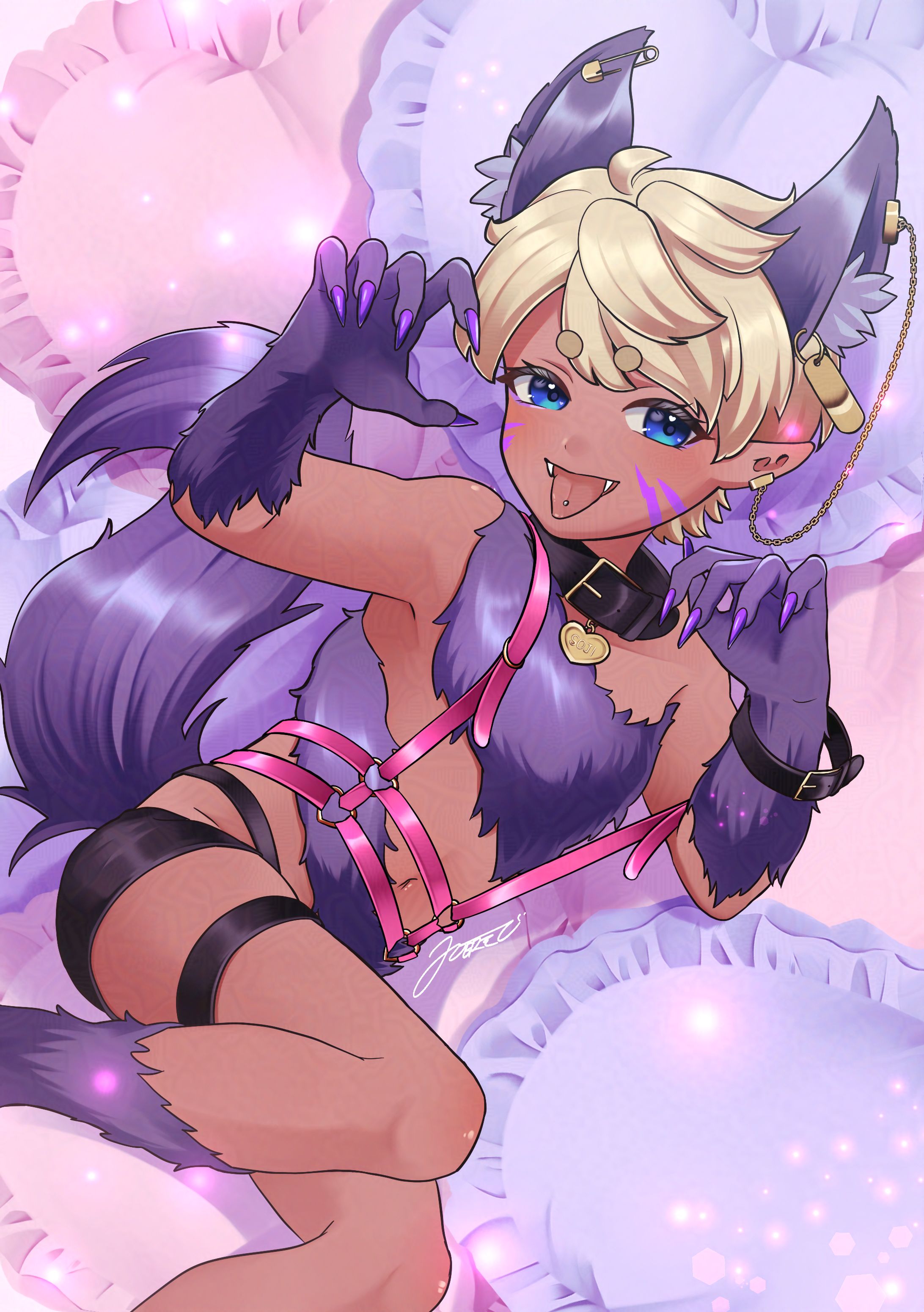 2024年ハロウィンイラスト　狼男-1