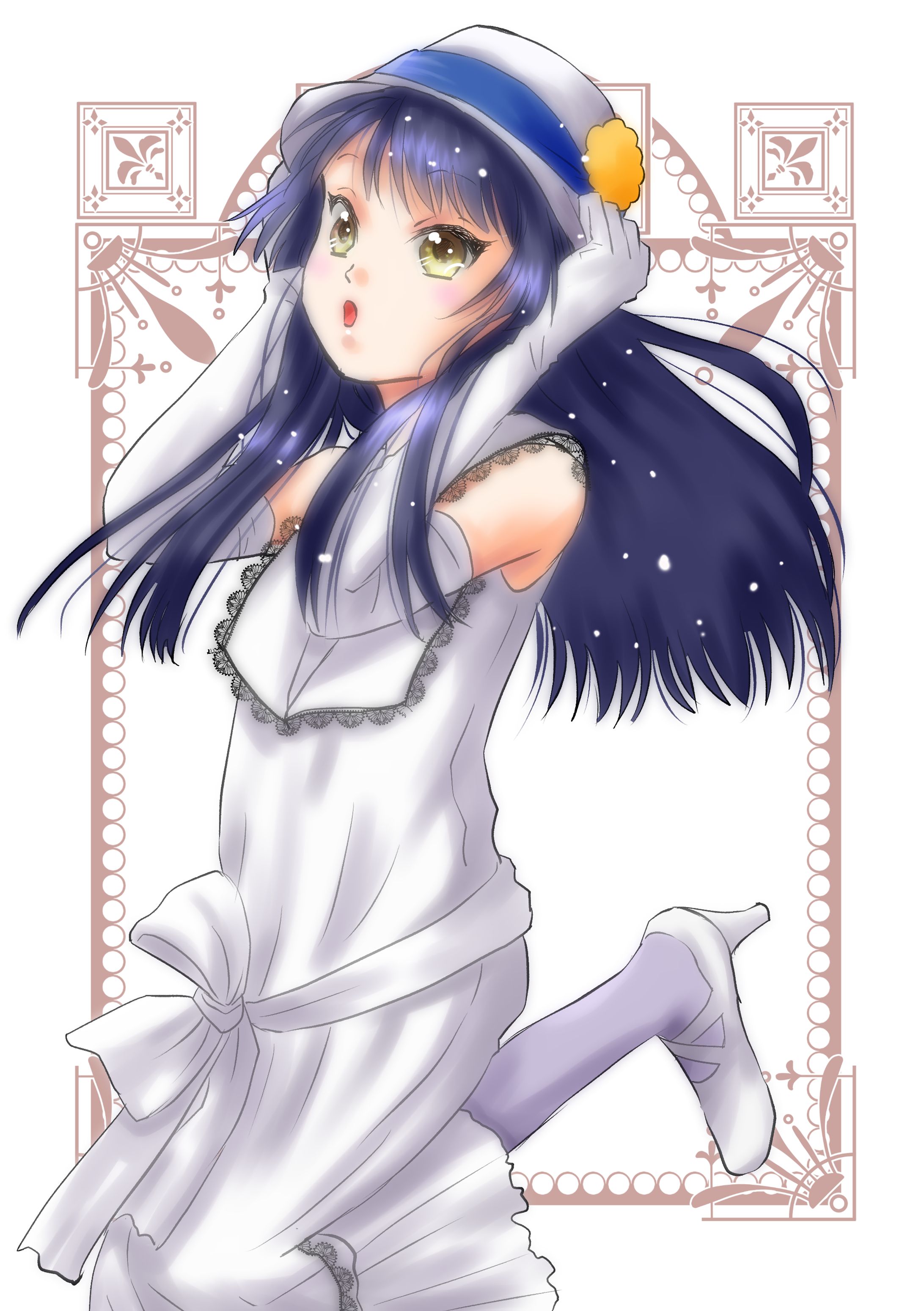 大正風なポン子-1