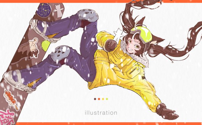 illustration / Daidai Yoake 夜明 橙ちゃん