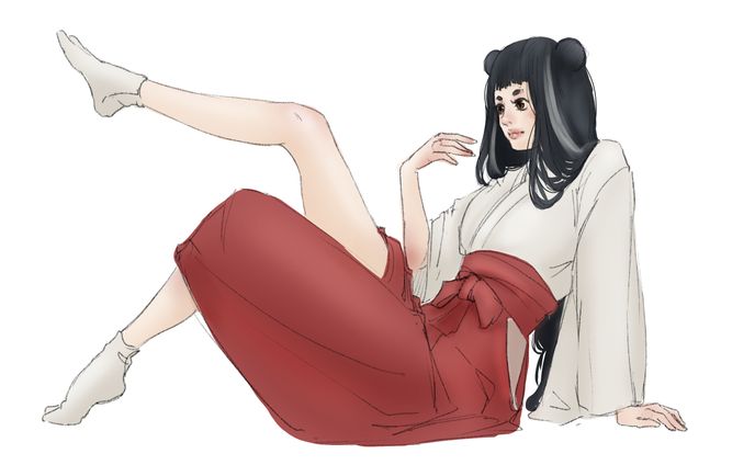 獣耳巫女