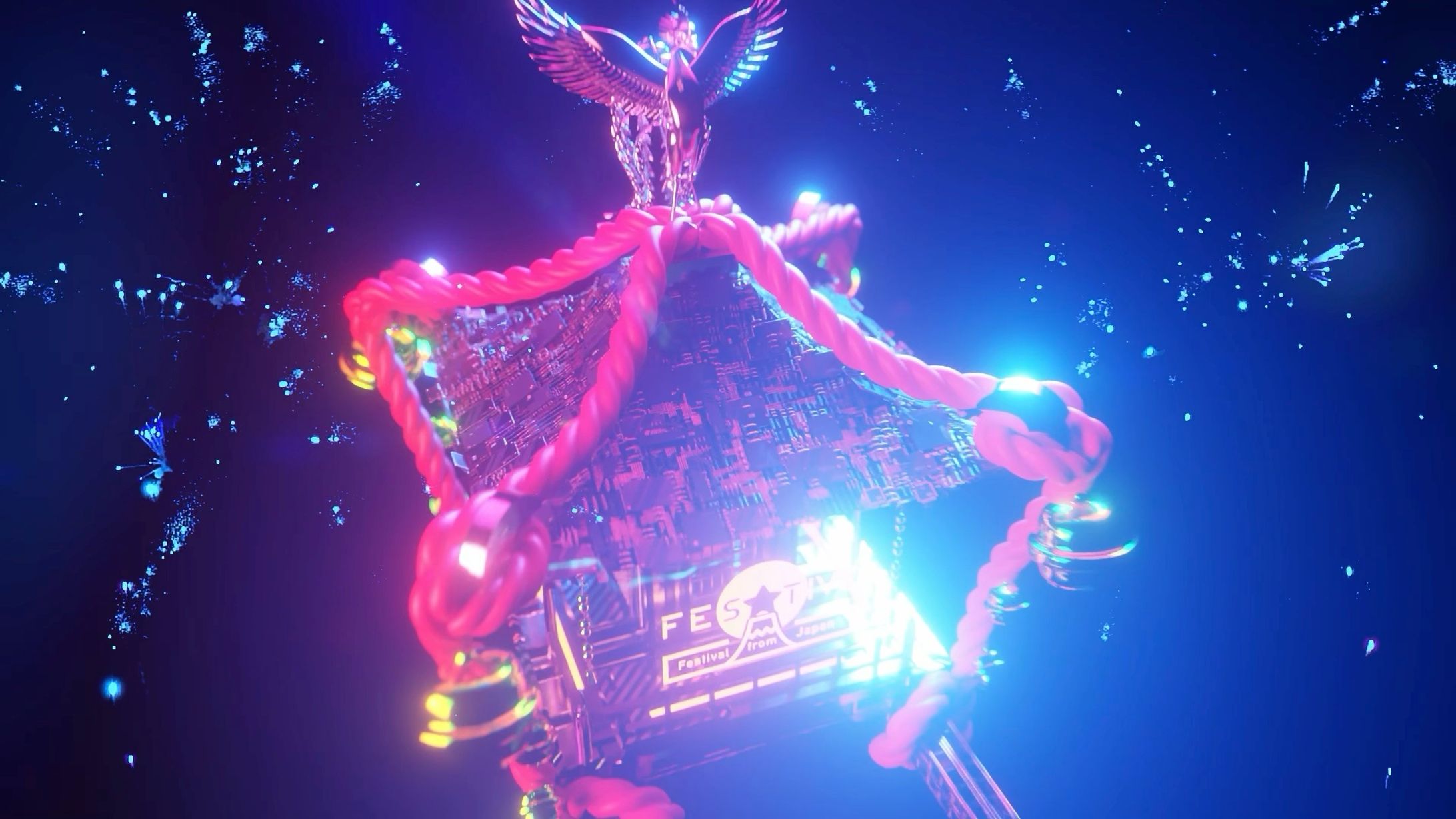 FES☆TIVE（徳間ジャパン）東京ドームシティーホールでのワンマンライブ・オープニング3D映像制作-1