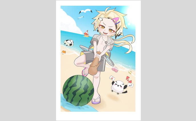 ミニキャライラスト