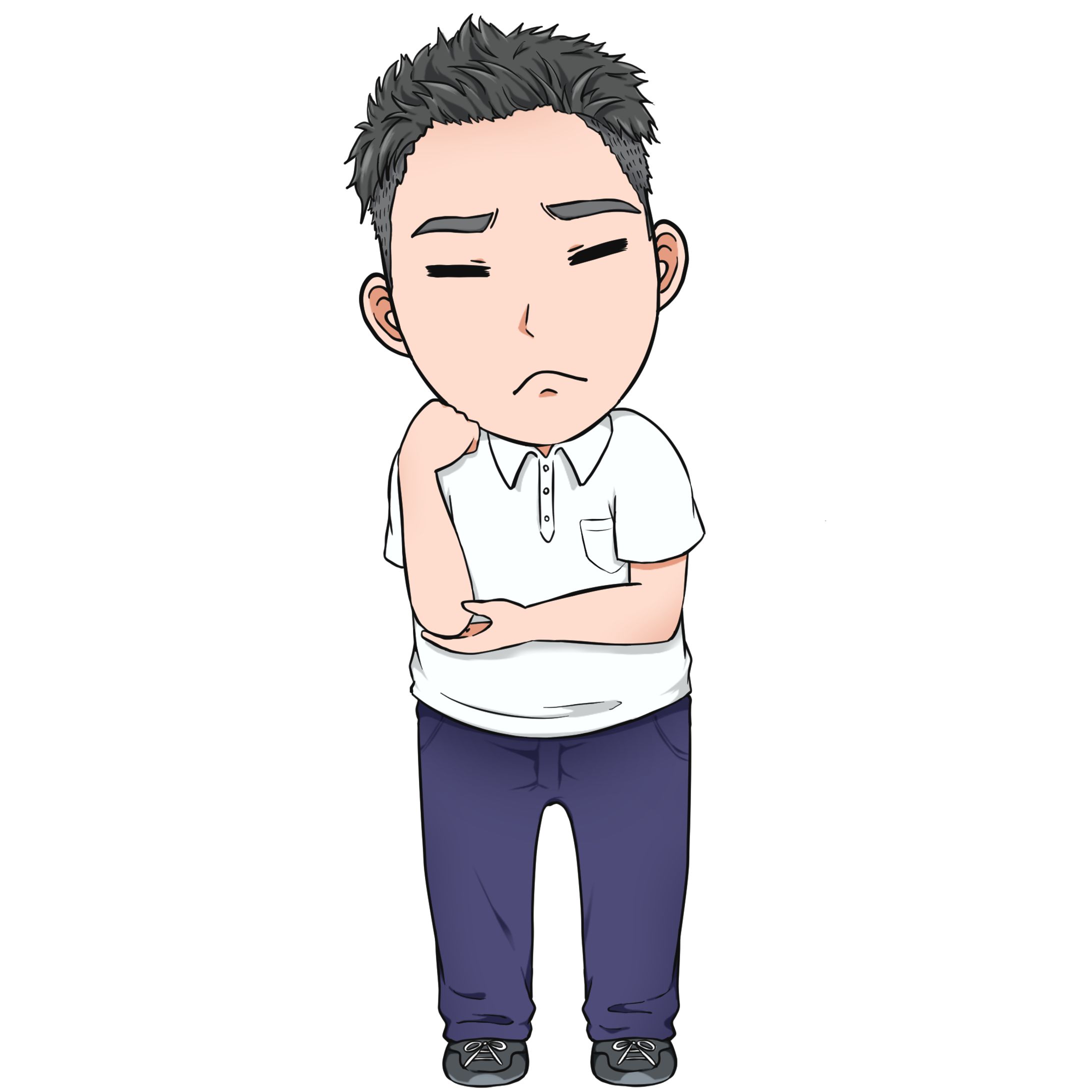 挿絵、似顔絵④-1