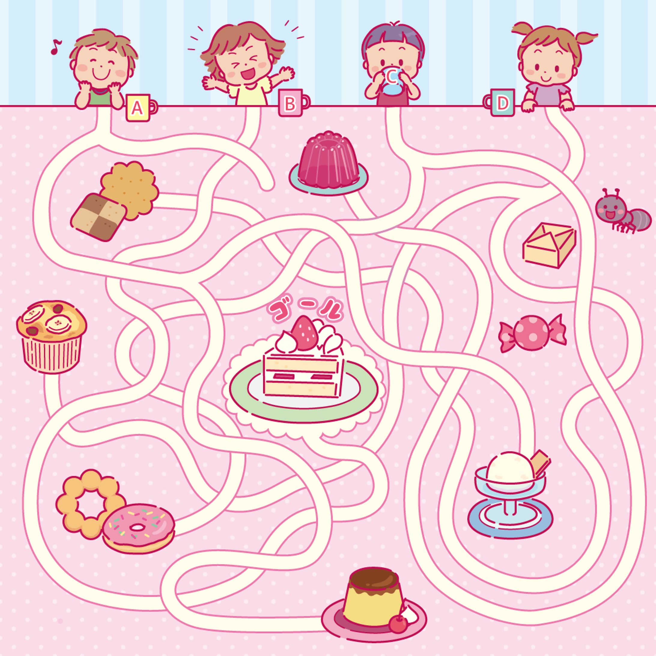 おやつの迷路-1