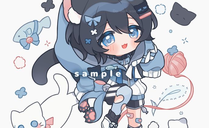 【全ておまかせコース】にゃおん様 ＳＤイラスト