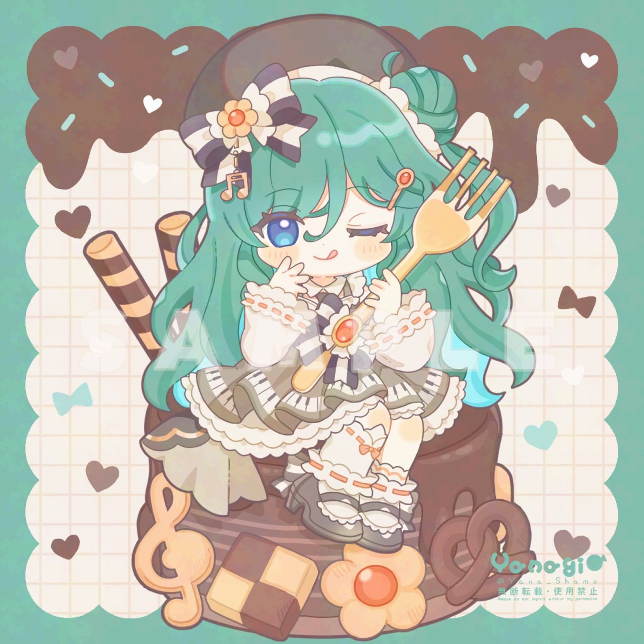 【work】もかん様ミニキャライラスト-1