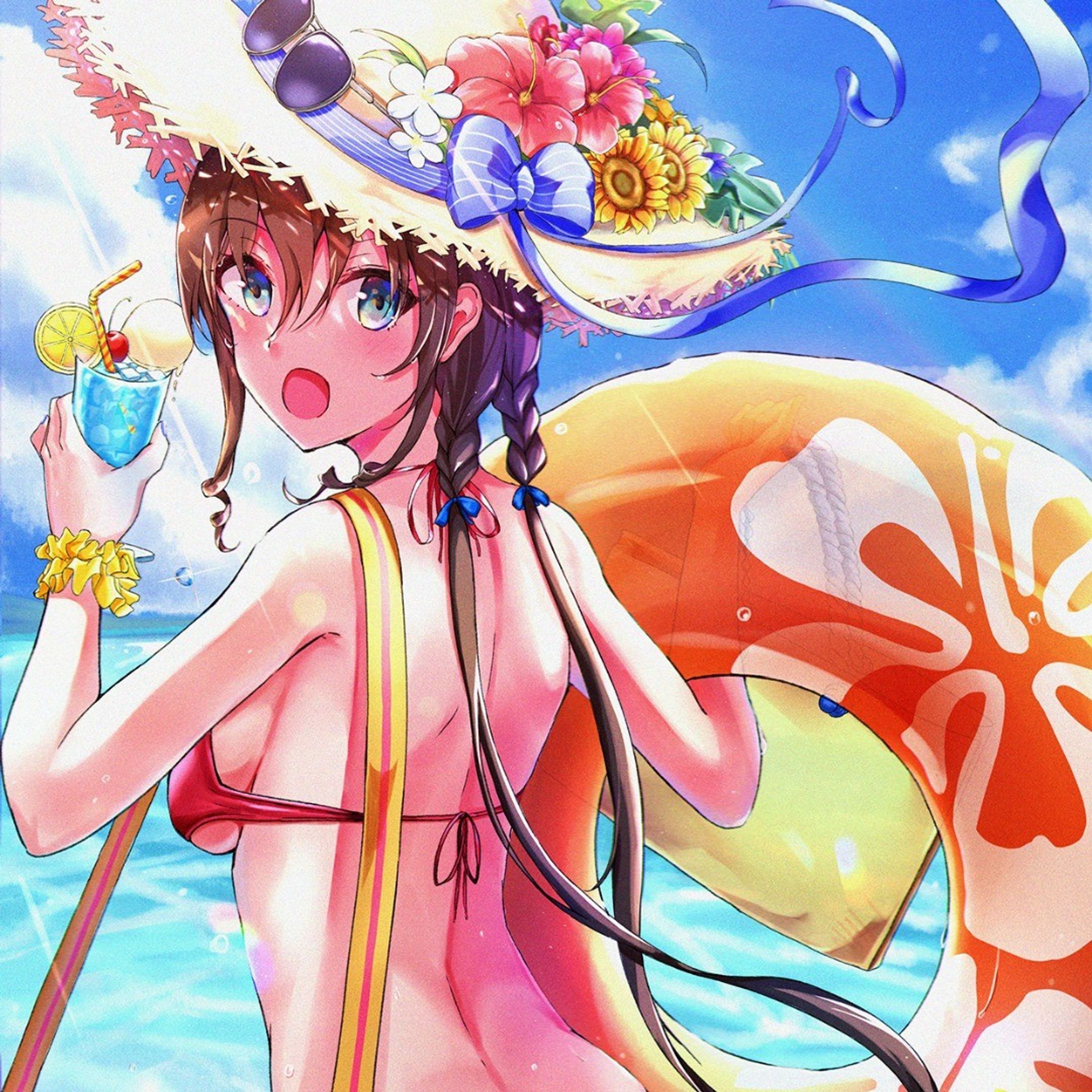 夏はまた来る。/Summer will come again.

#illustration  #art #drawing 
＃イラスト ＃女の子イラスト-1