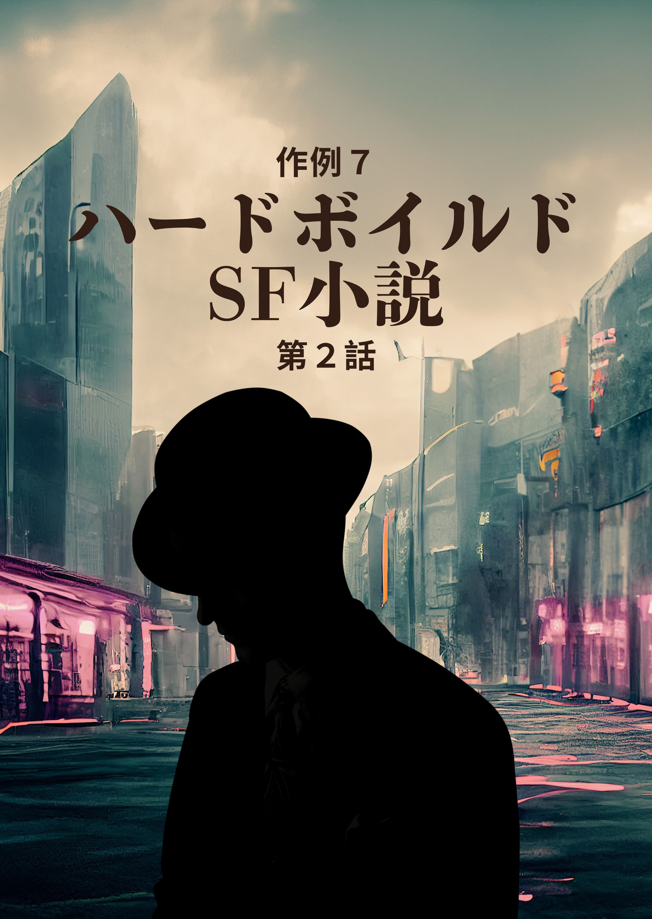 作例７：ハードボイルドSF小説　第２話-1