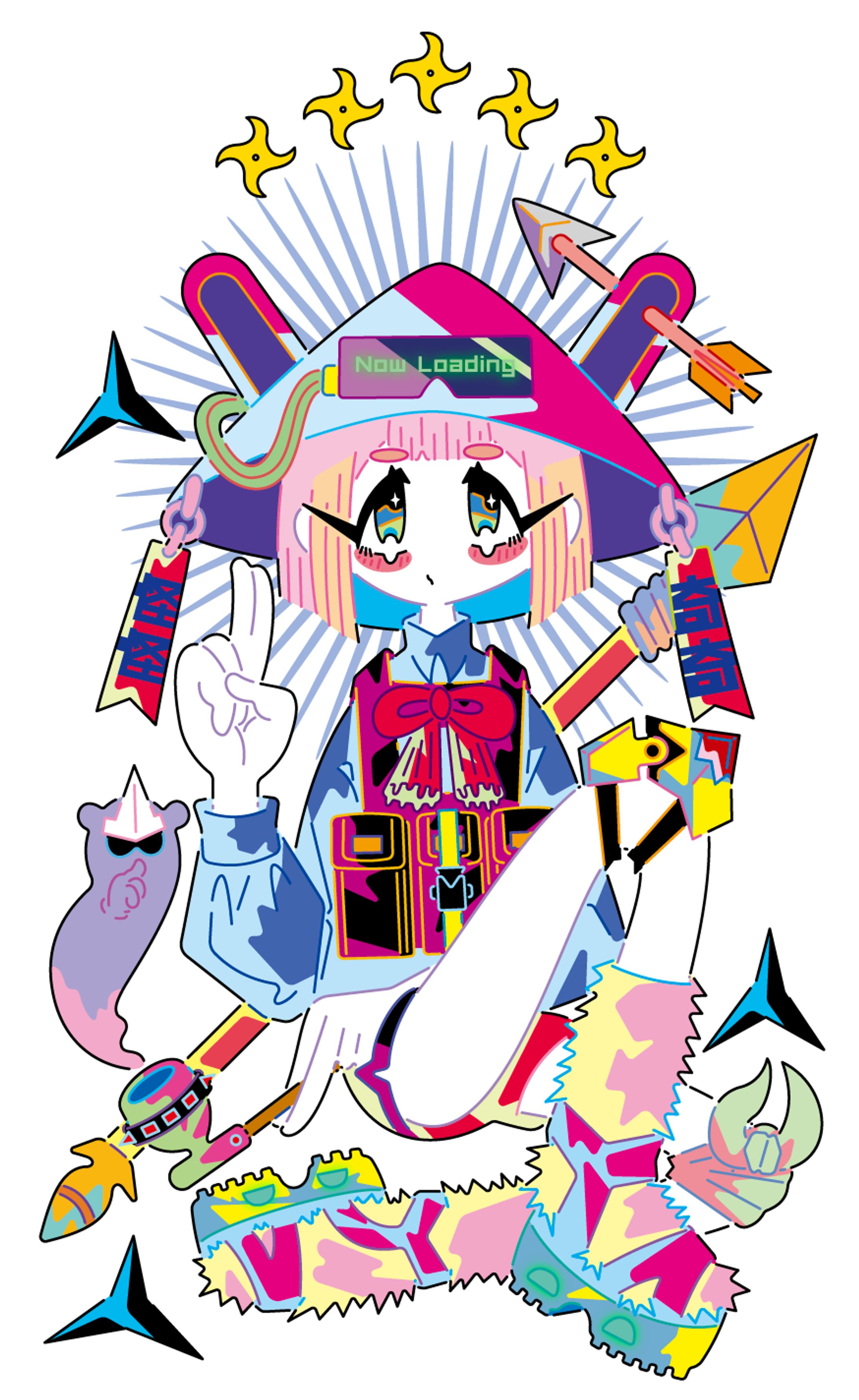 「足軽プロフェット」オリジナルイラスト-1