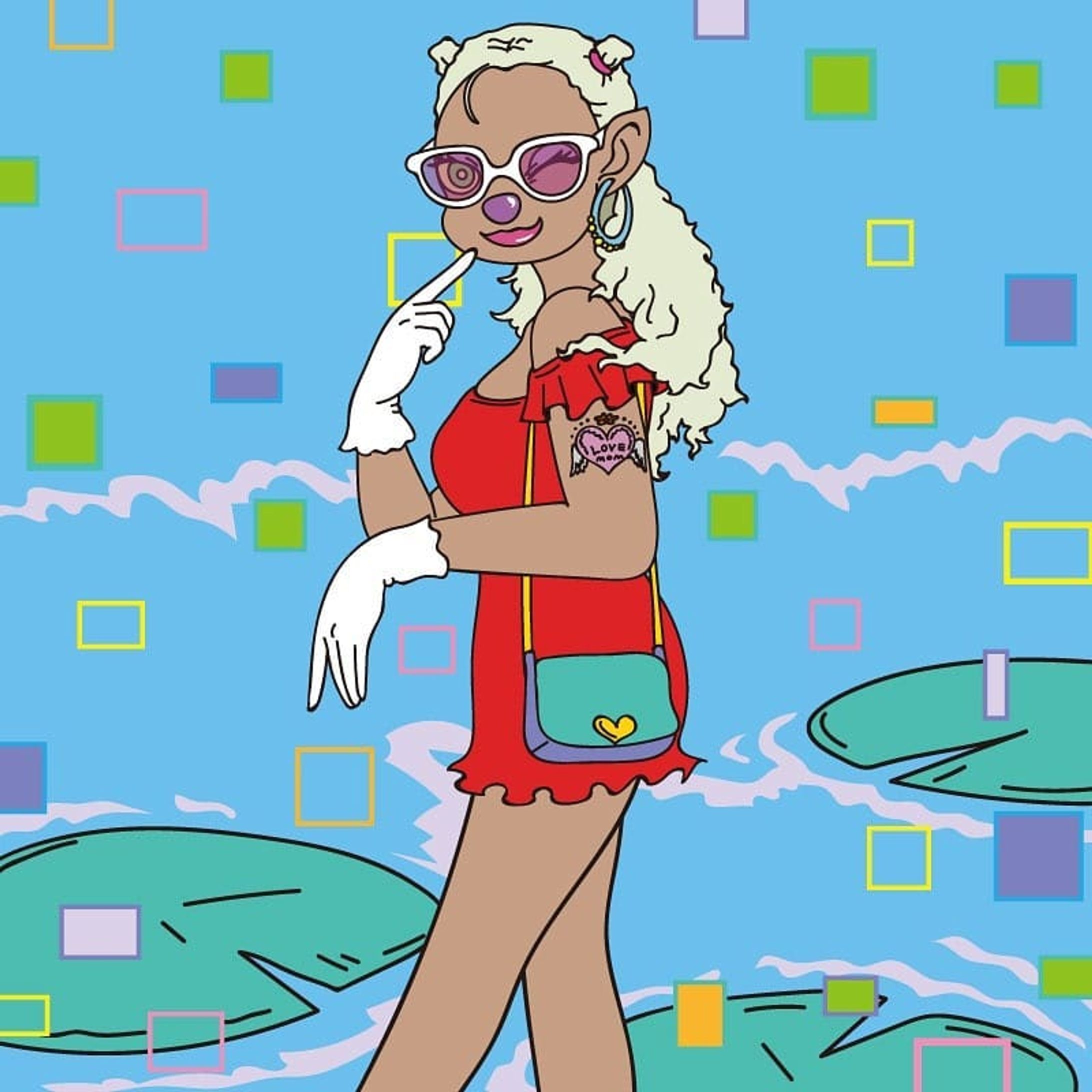 🌟Wink🌟
 #character#water#wink#イラスト#girl#fashion#cute#happy#good#nice#prettygirls #prettygirls #enjoy#illust#キャラクター#絵#reddress#pic#ハッピー#lucky#女の子#ガール#ファッション#ロングヘアー#longhair#love#mom#tatoo#CHEBLO-1