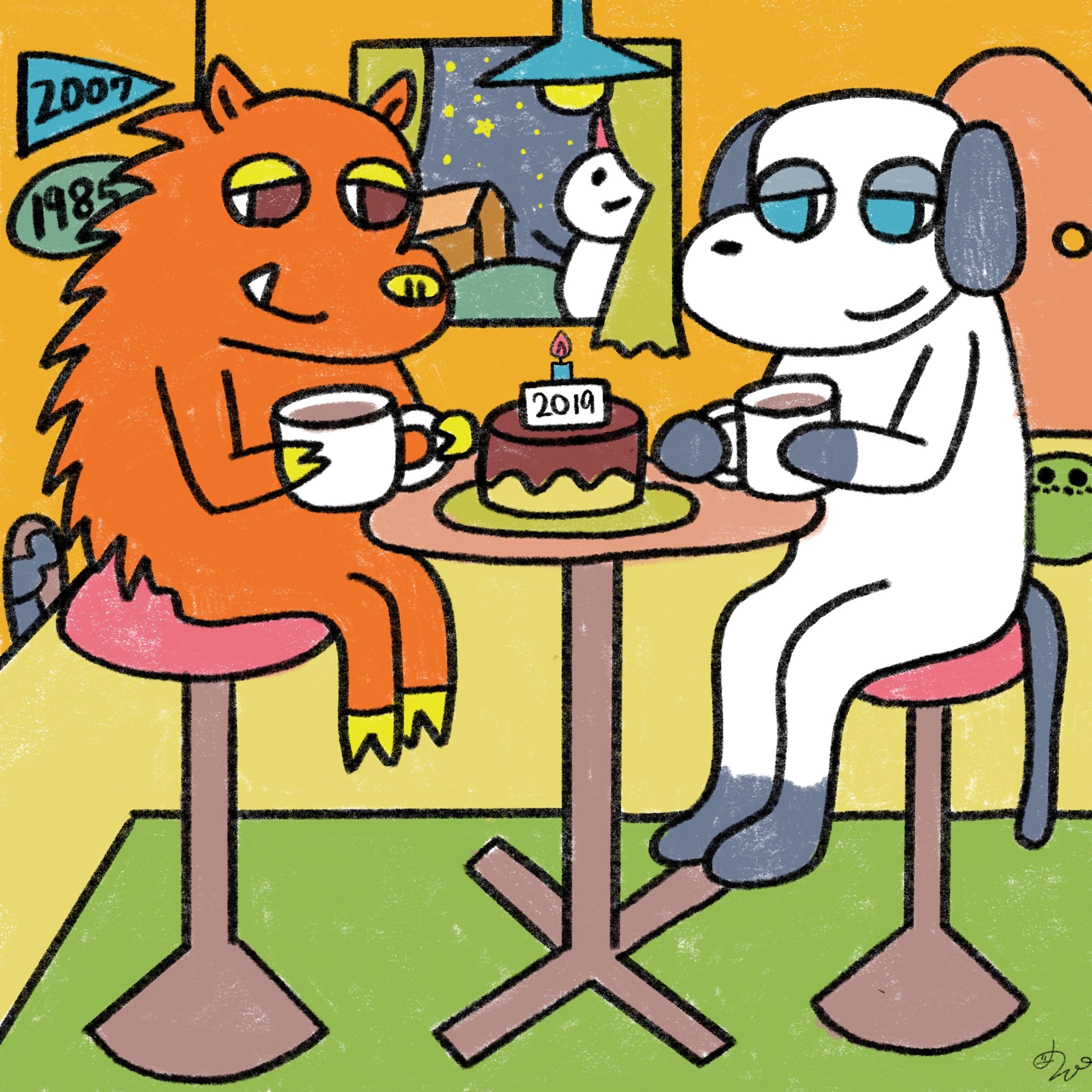 【デジタル画】年賀状_自主制作-1