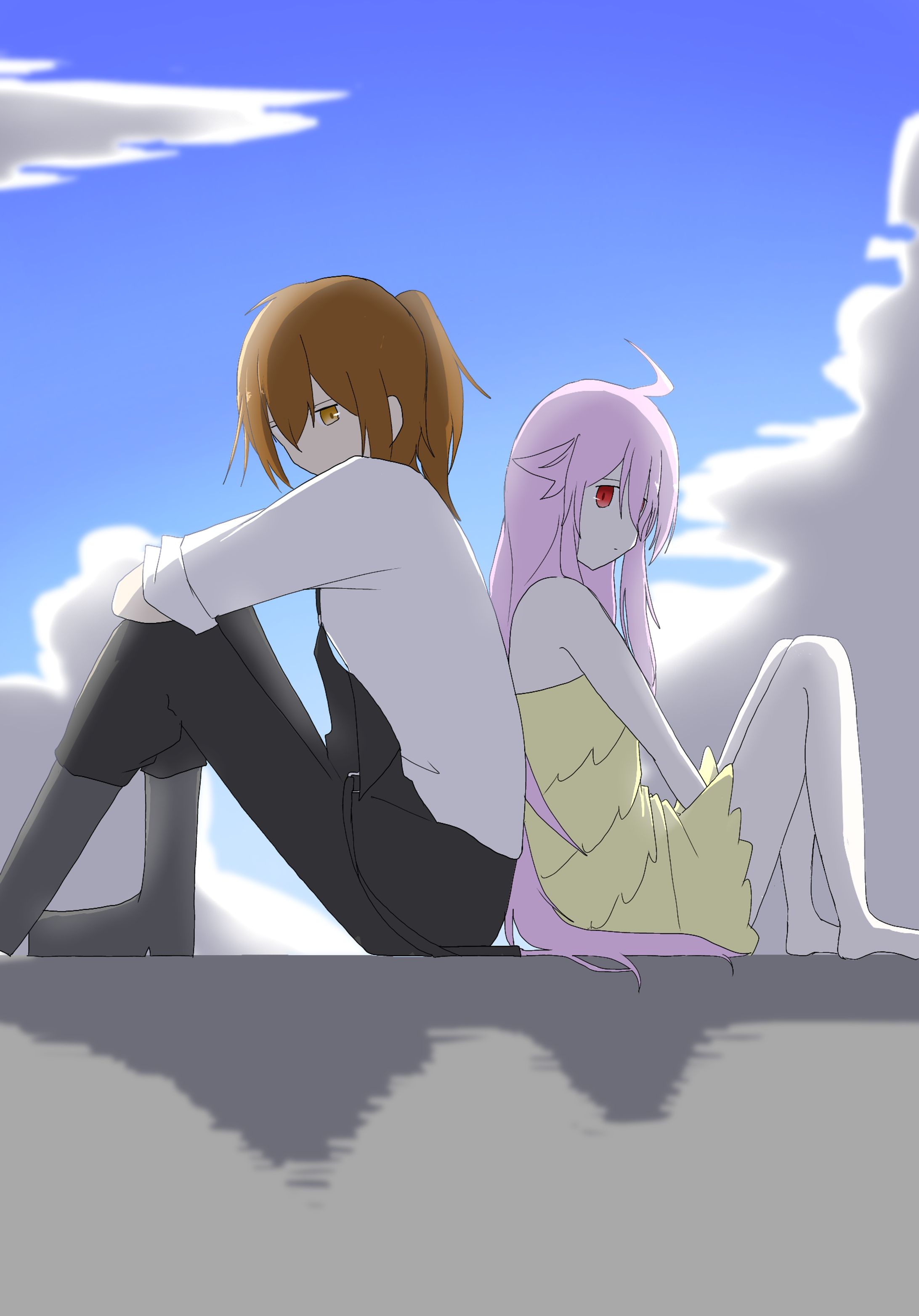 海辺のアトリエ　ポスター使用イラスト-1