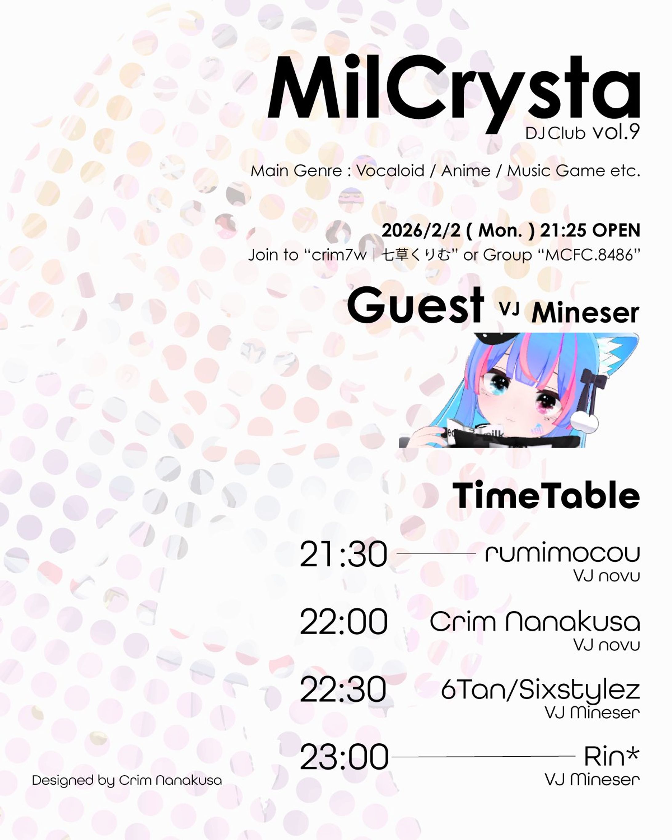 【DJ】MilCrysta-1