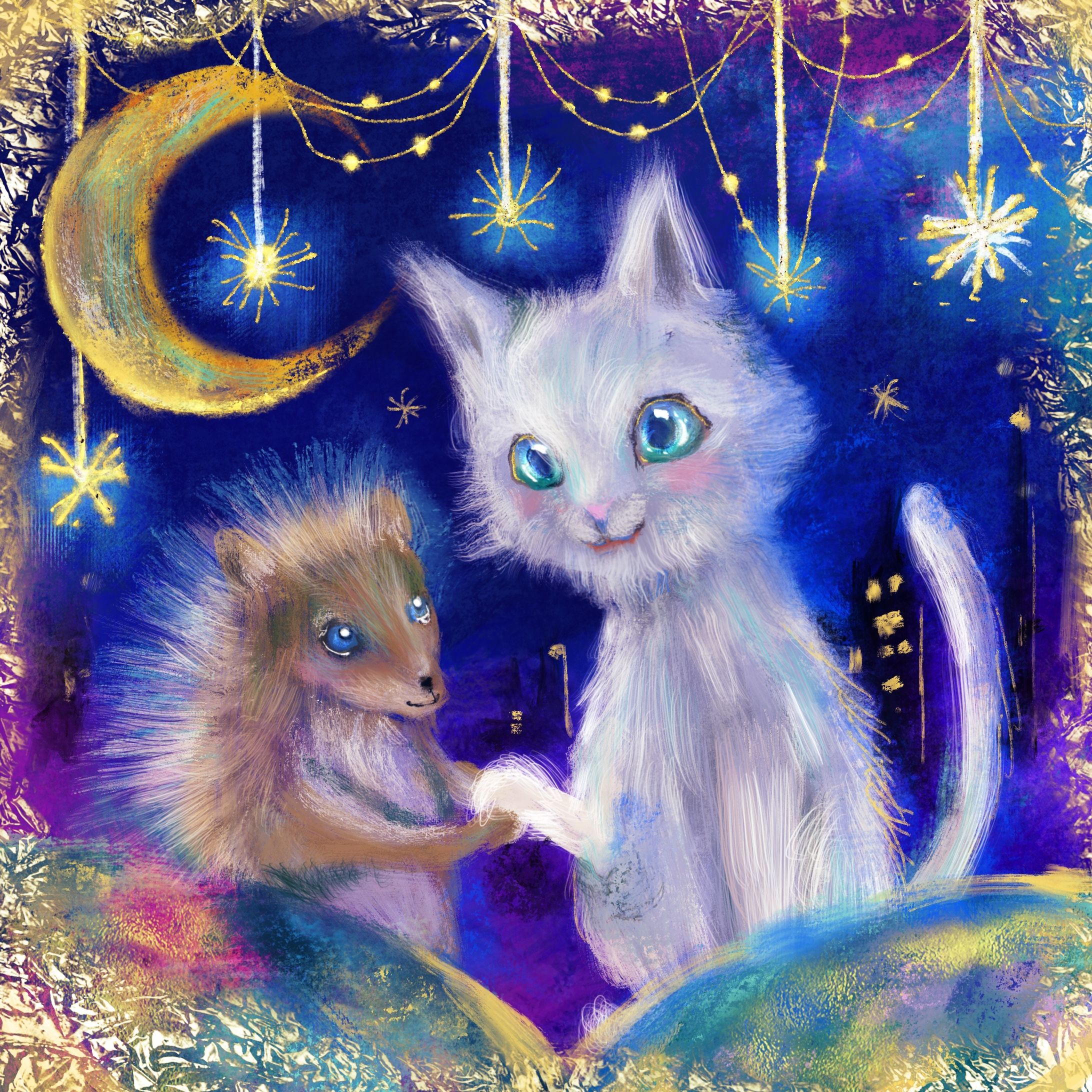 絵本風ほっこりイラスト-1