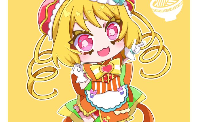 趣味絵（キュアヤムヤム）