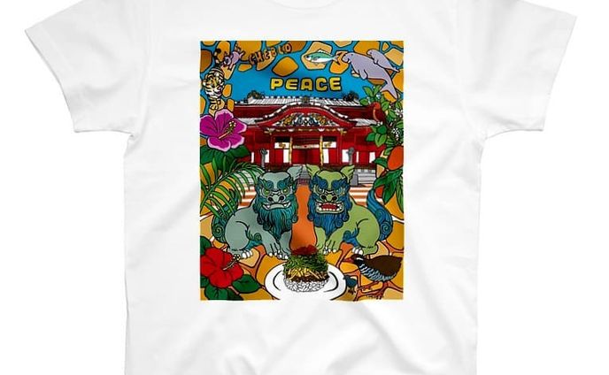 CHEBLOオリジナルイラストの【首里城チャリティグッズ】が完成しました🌈
.
長崎市賑町のタコライス酒場「ババンチ」さんと、「アスナロクリーニング賑町店(向クリーニング)」さんにもご協力いただきました🙌
.
首里城やシーサーを始め、沖縄にまつわる自然や生きもののイラストと、ババンチさんのタコライス、向クリーニングさんのキャラクターである虎とぶたが描かれています🥄🍳🐅🐖
.
売り上げの一部を、那覇市を通し「首里城火災に対する支援金活動事務局」へ寄付いたします。
.
Tシャツは画像のタグから、その他の商品は『CHEBLO　スズリ』で検索してね🕵️
.
.
#首里城 #チャリティー #首里城チャリティ #沖縄 #タコライス #タコライス #ババンチ #向クリーニング #長崎 #チャリティグッズ #イラスト #イラストレーター #イラストレーション #首里城復興 #首里城再建 #シーサー #ジュゴン #アカショウビン #ぶた #虎 #グッズ #オリジナルグッズ #パーカー #スウェット #マグカップ #カラフル #cheblo #ハイビスカス #マンゴー #ヤンバルクイナ #グルクン