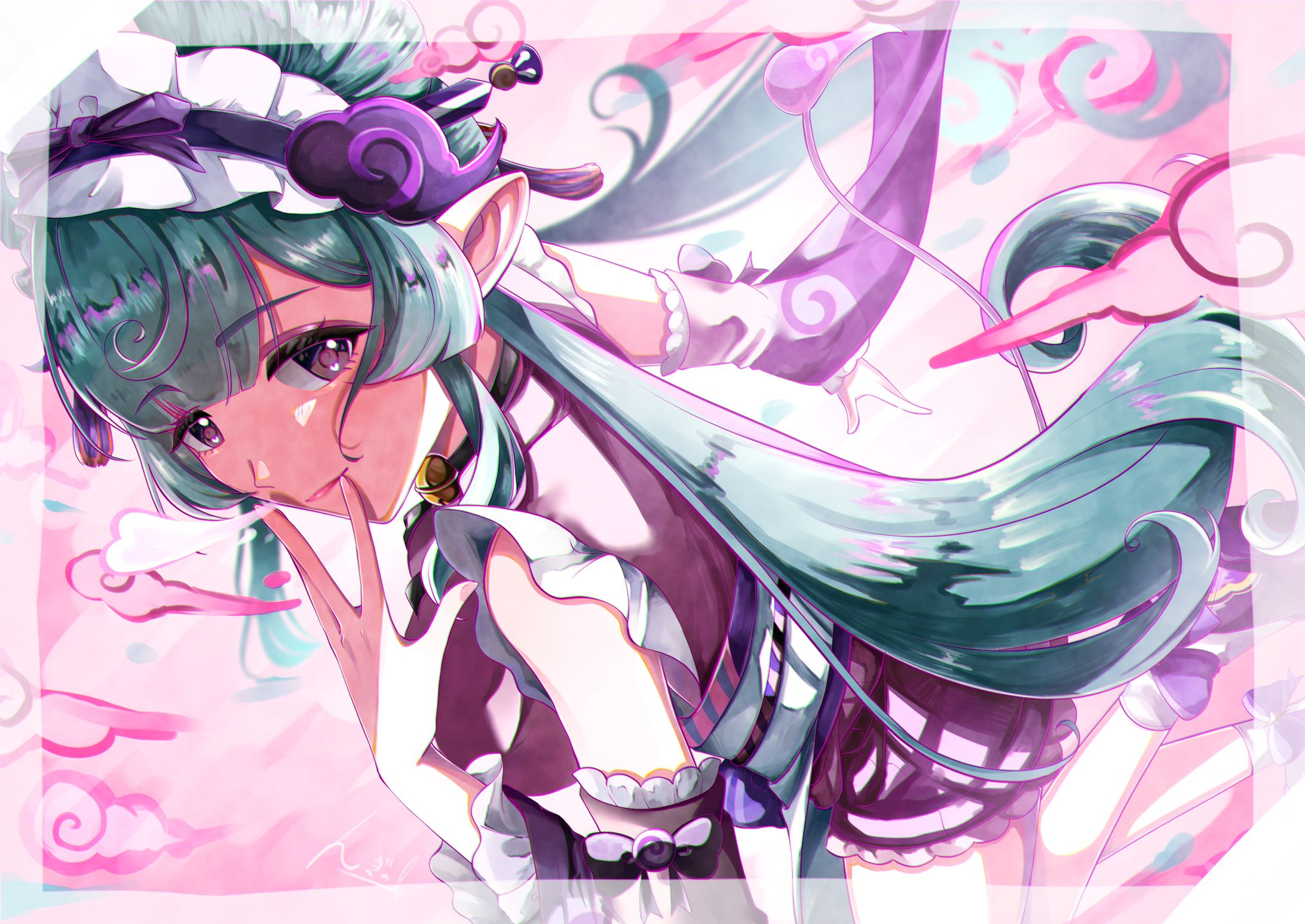 厚塗り風イラスト-1