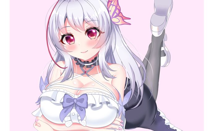 女の子、二次創作絵