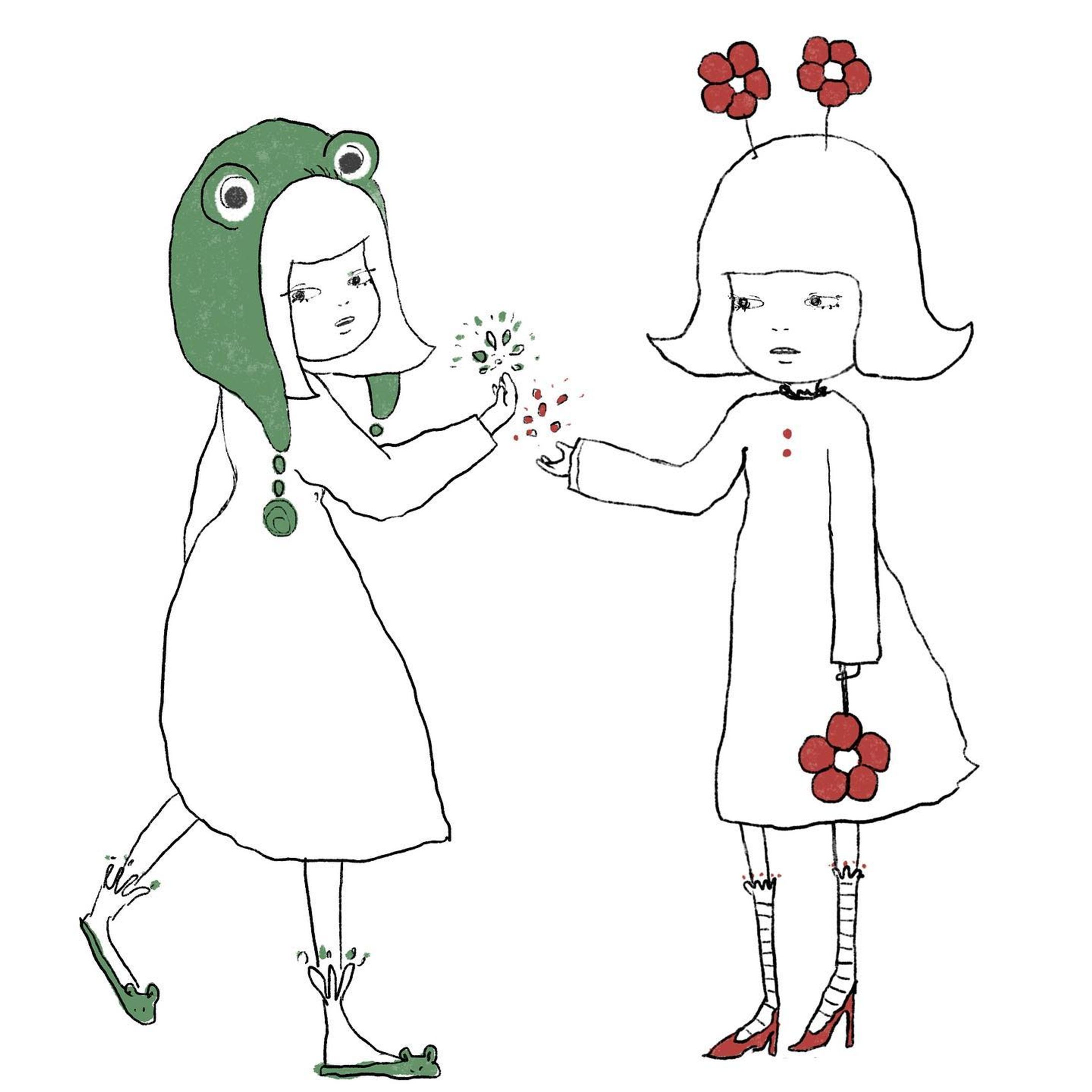 🐸🌺

#illustration #illustrator #イラスト #イラストレーター #女の子イラスト #ファッション #fashion #girl #イラストグラム #art-1