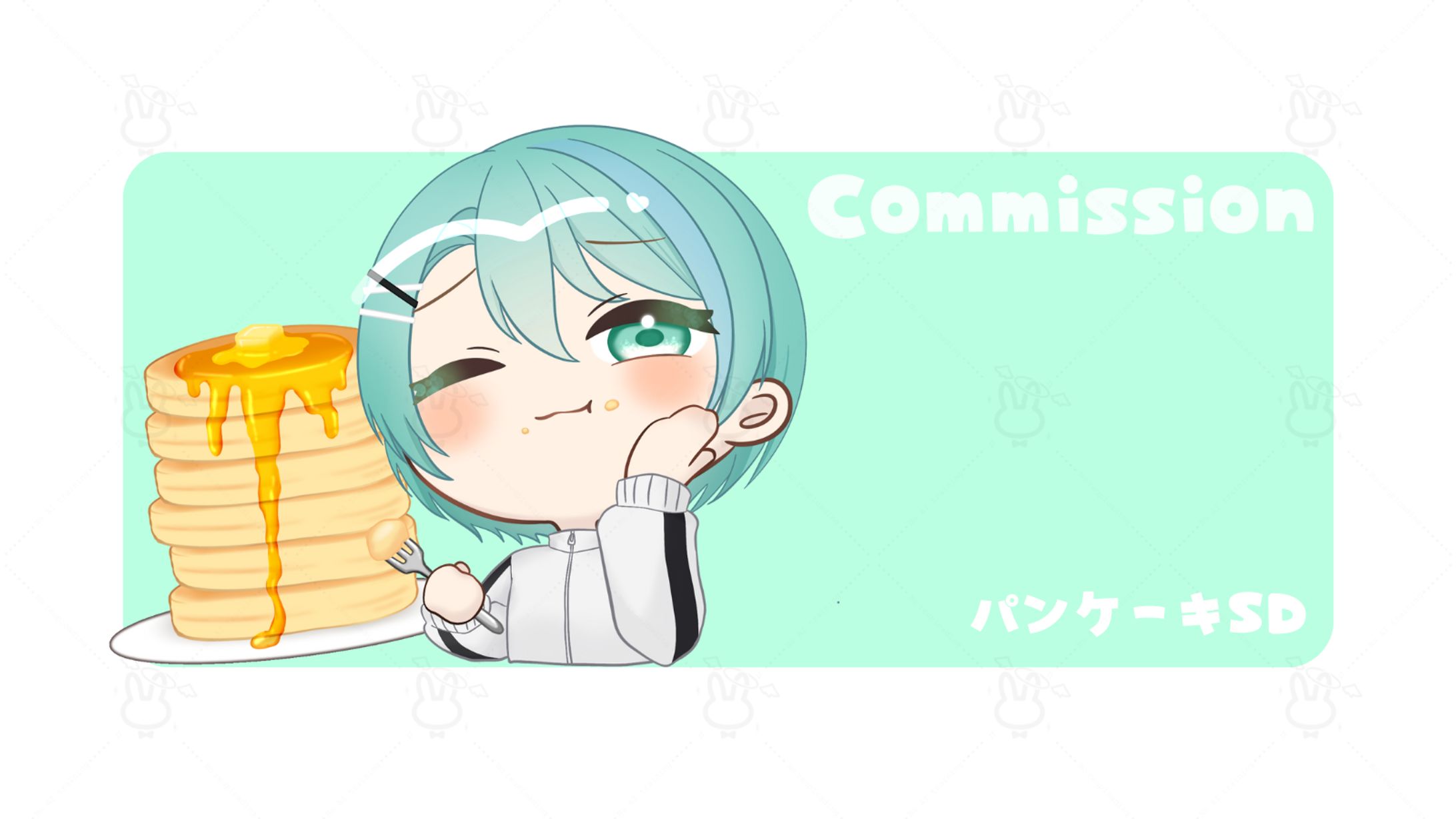 ＜Commission＞パンケーキSD 碧島 詩乃様-1