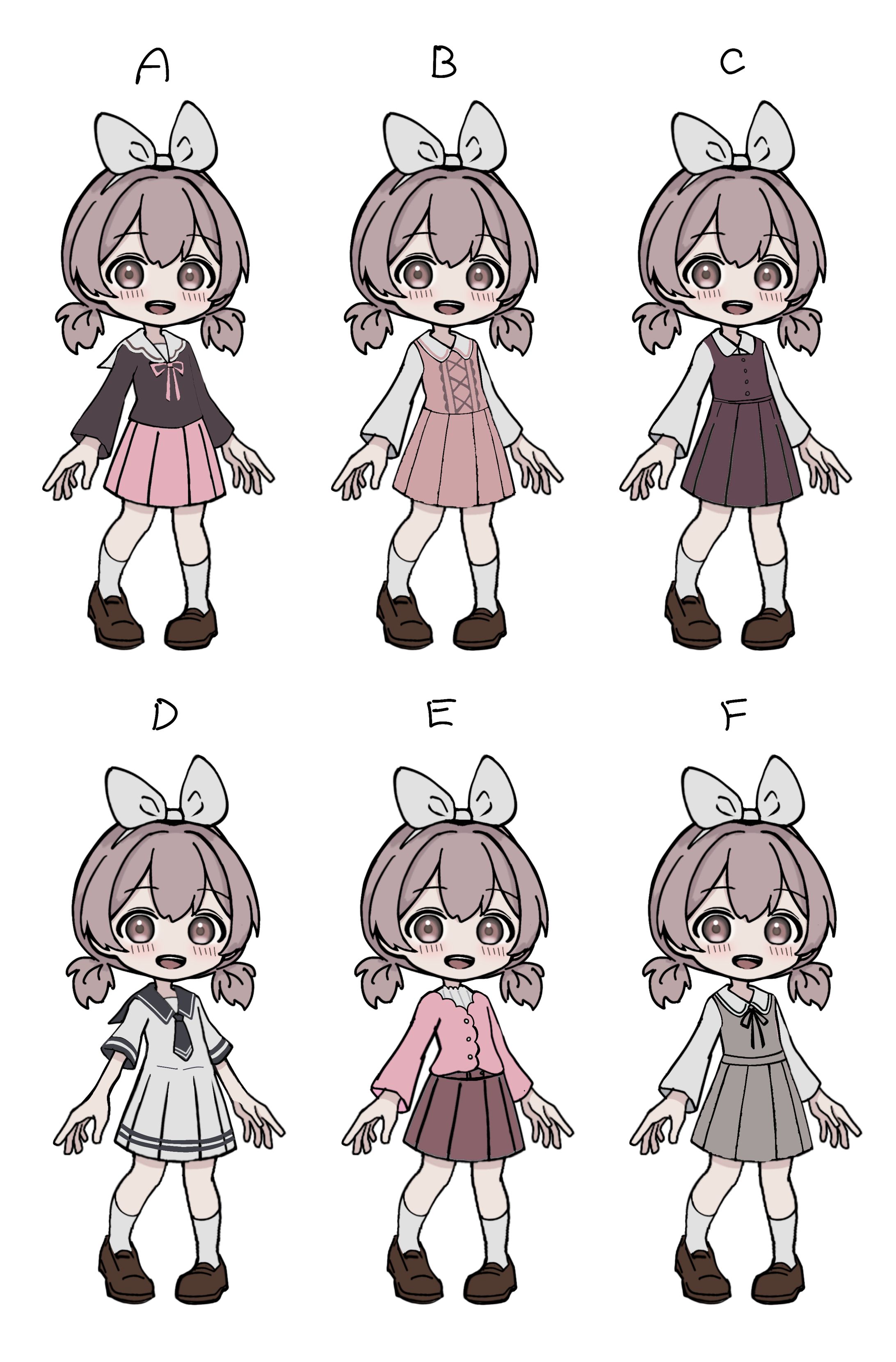 【創作】服デザイン(6案)-1