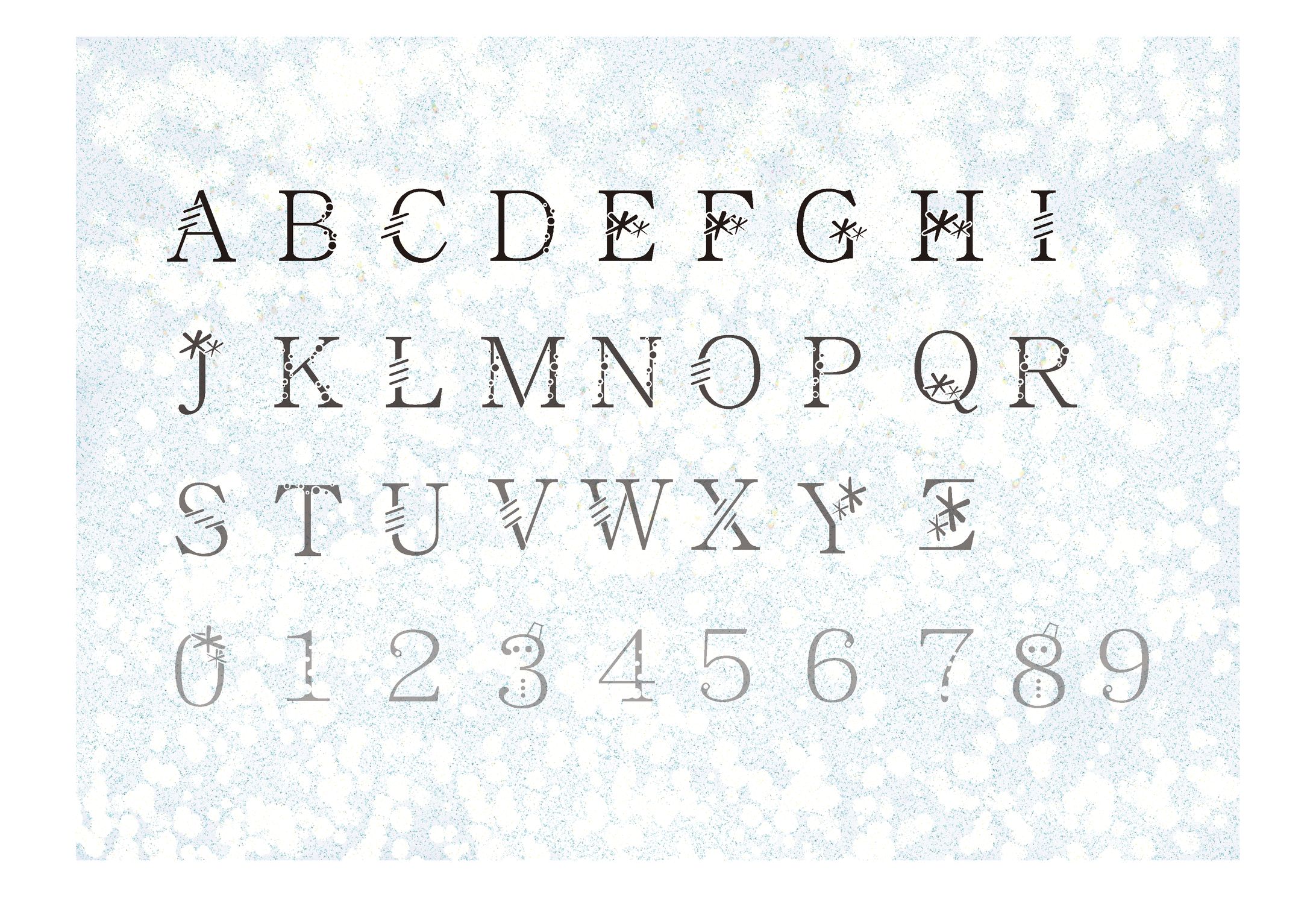 【課題】YUKIGUNIフォント-1