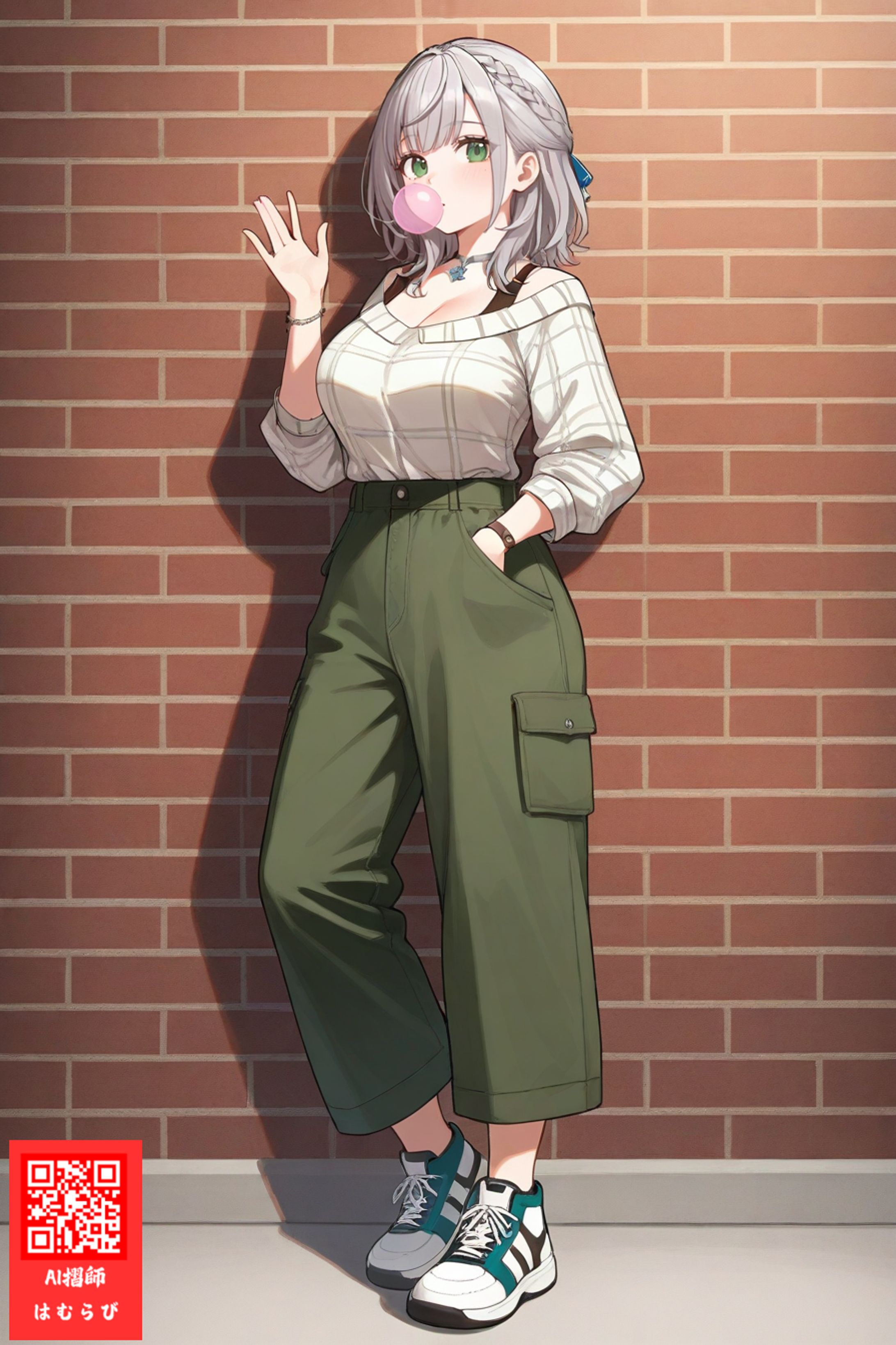 VTuberの健全なAIイラスト：その1-1