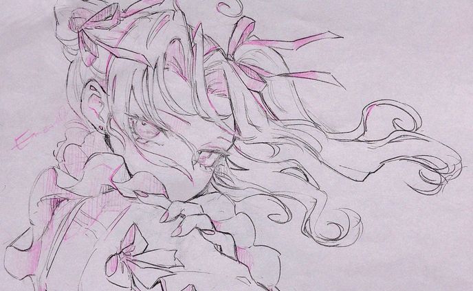 シャーペン画