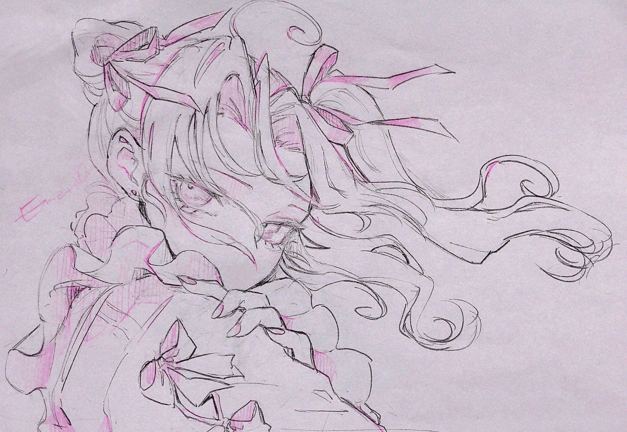 シャーペン画-1