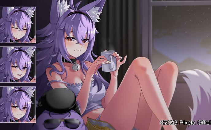 Commission illustration【Roleplay】Kitsuneko Mewten