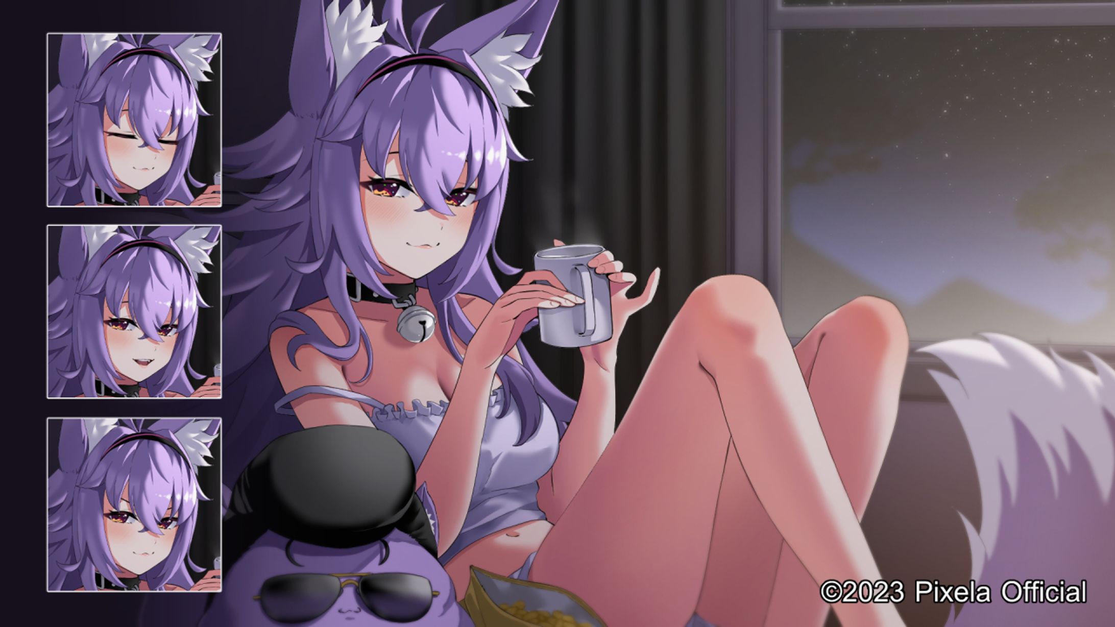 Commission illustration【Roleplay】Kitsuneko Mewten-1