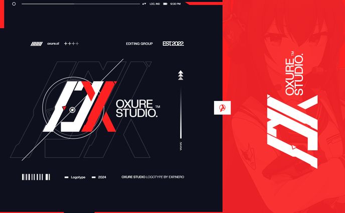 (Logo) Oxure Studio - Logotype