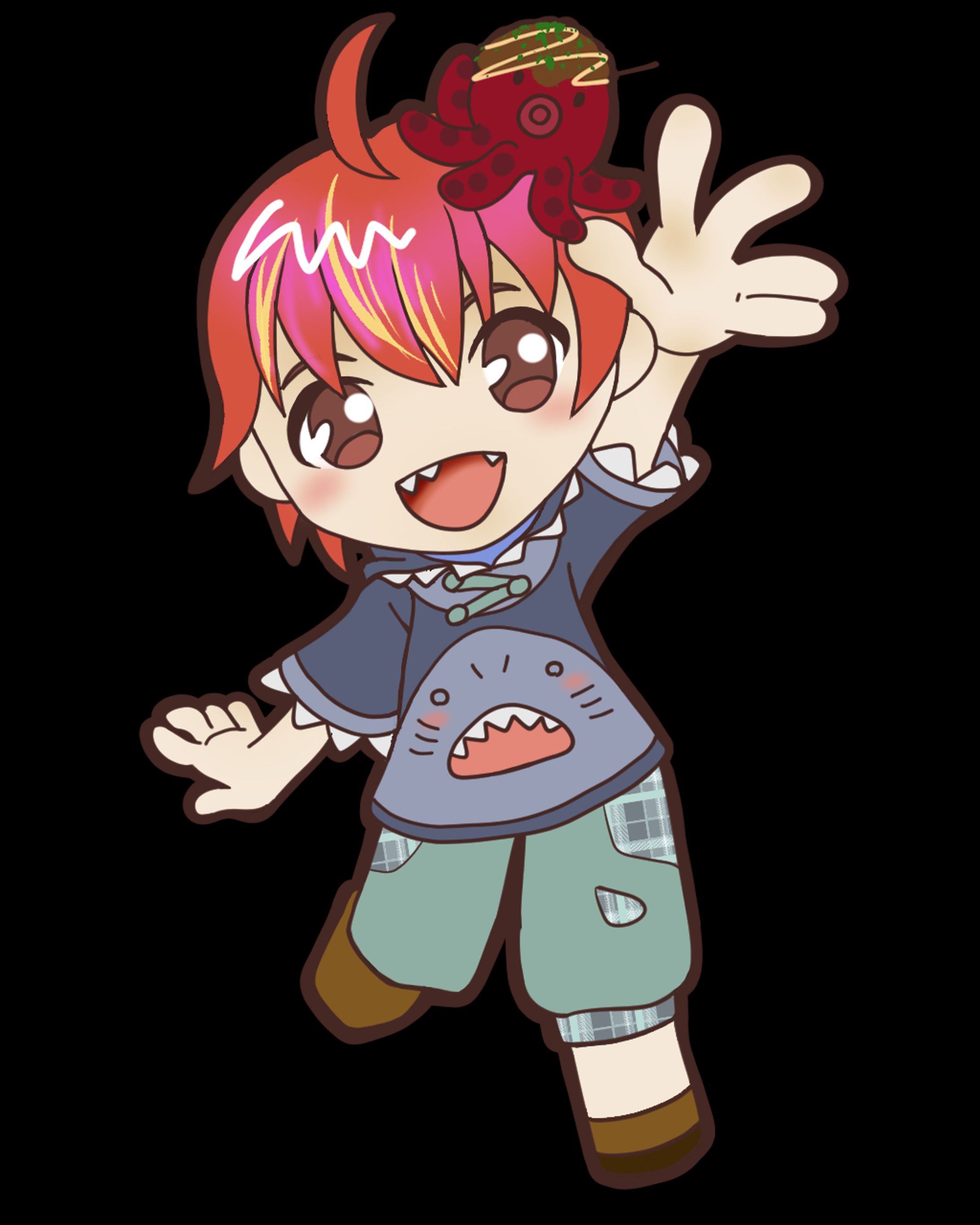 Vtuber 花染敦志 様 ／ 笑顔-1