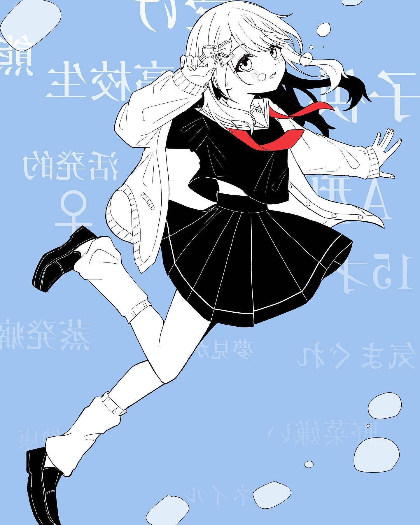 🐻🌶🫧 ・ #森中びじゅつかん #森中花咲 #さ絵ぐさ #三枝明那