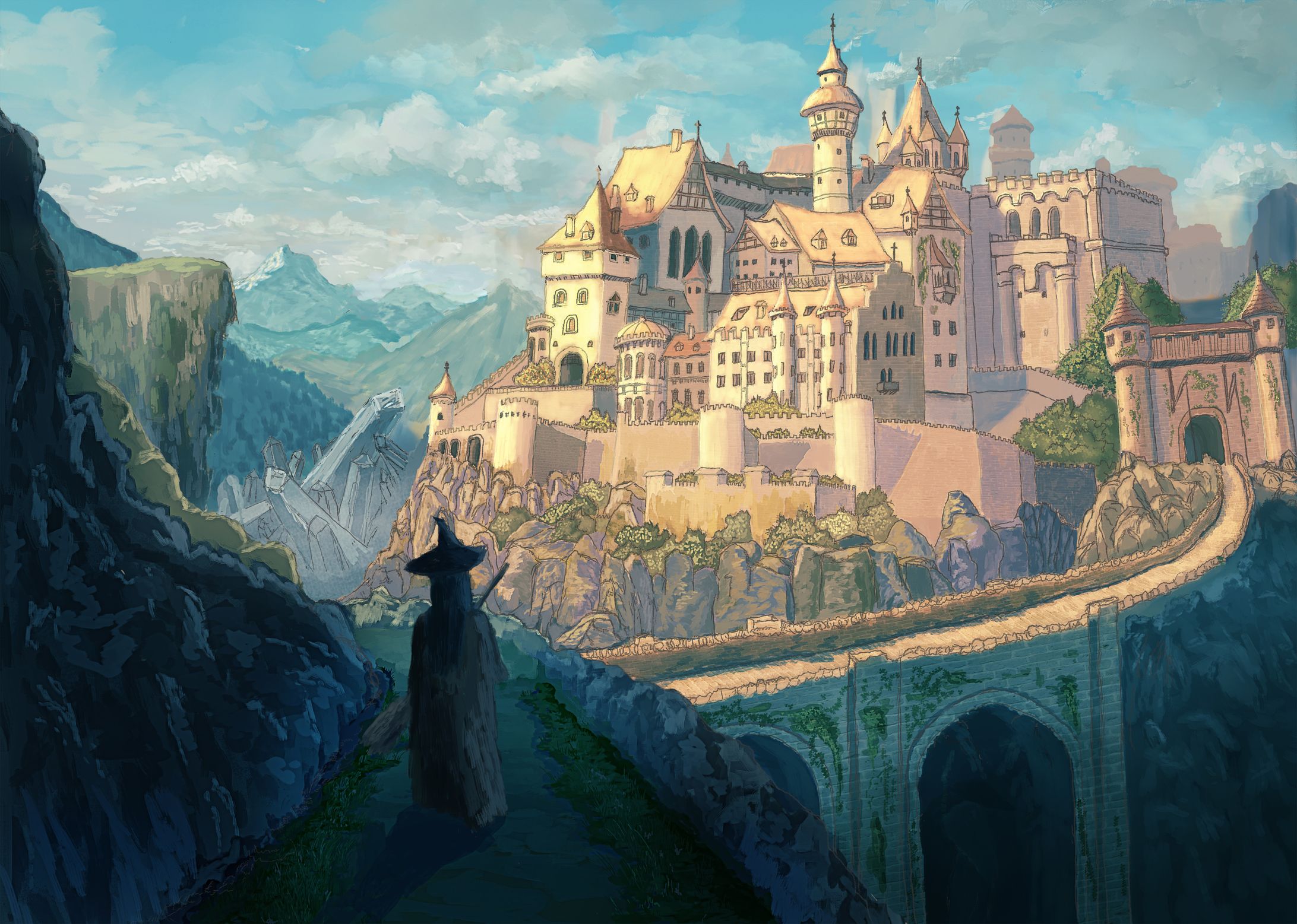 魔法学校への道のり-1