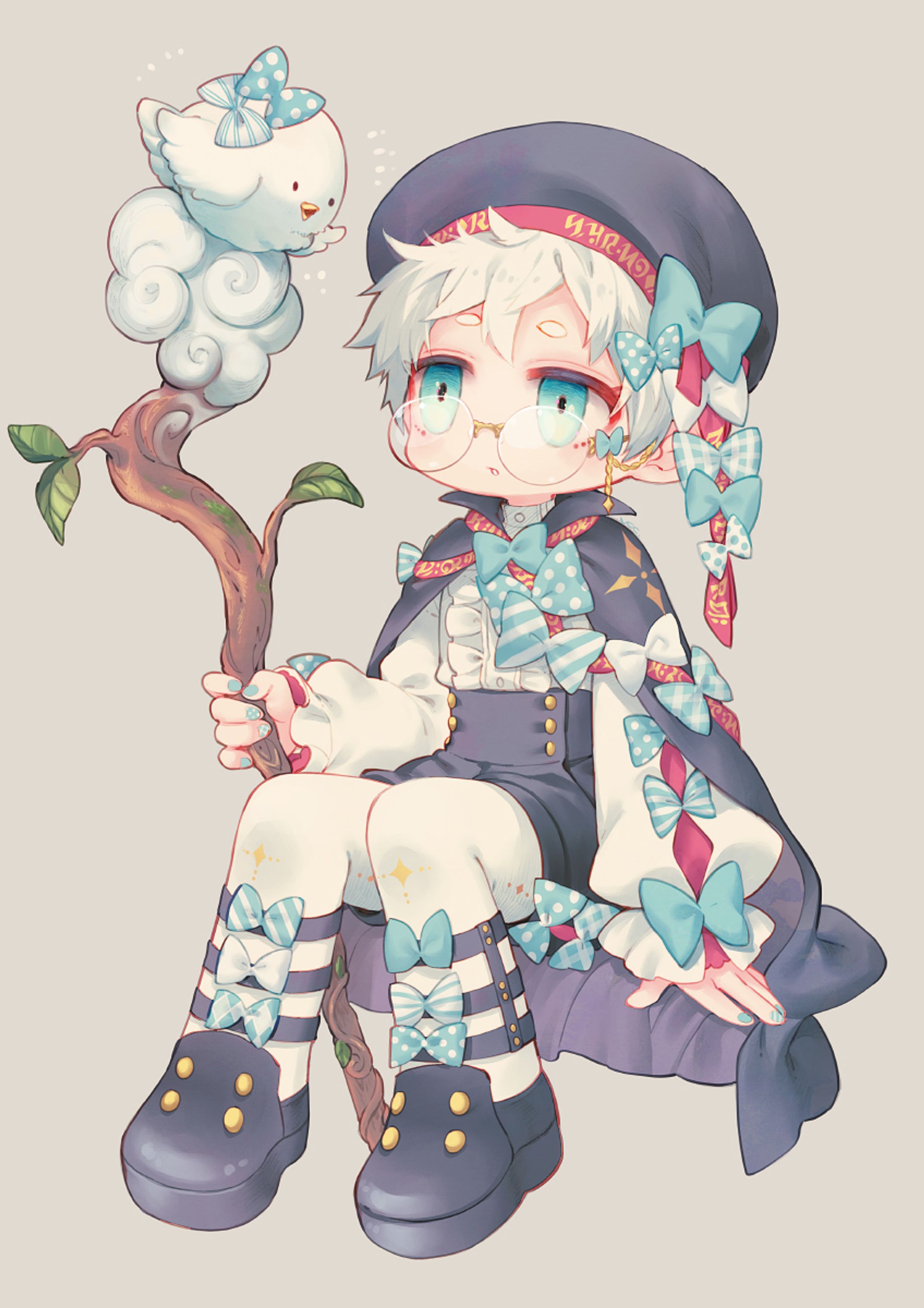 chibi style1- magical boy-1