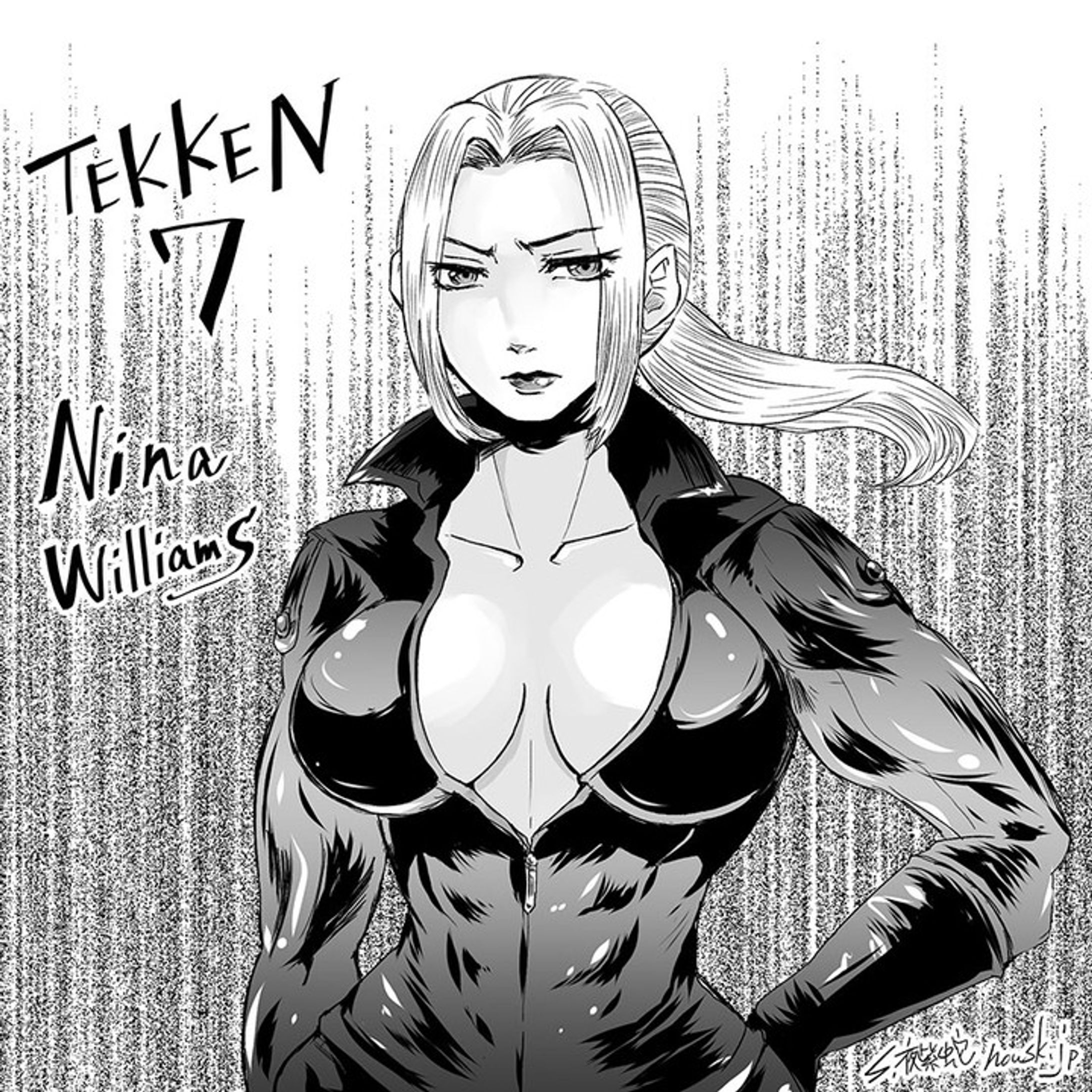 Nina Williams (nouskjp My Works)[Tekken7] #gamefanart #femalemuscle #ninawilliams #tekken7-1